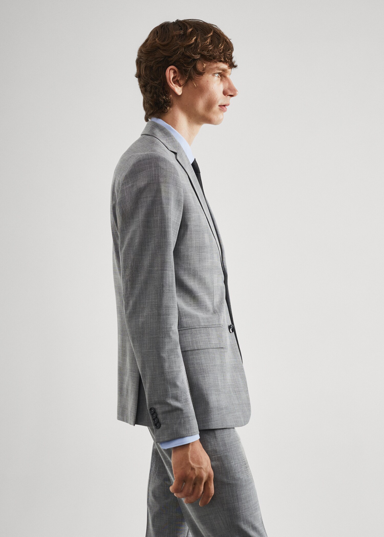 Americana traje estampada slim fit tejido strech - Detalle del artículo 2