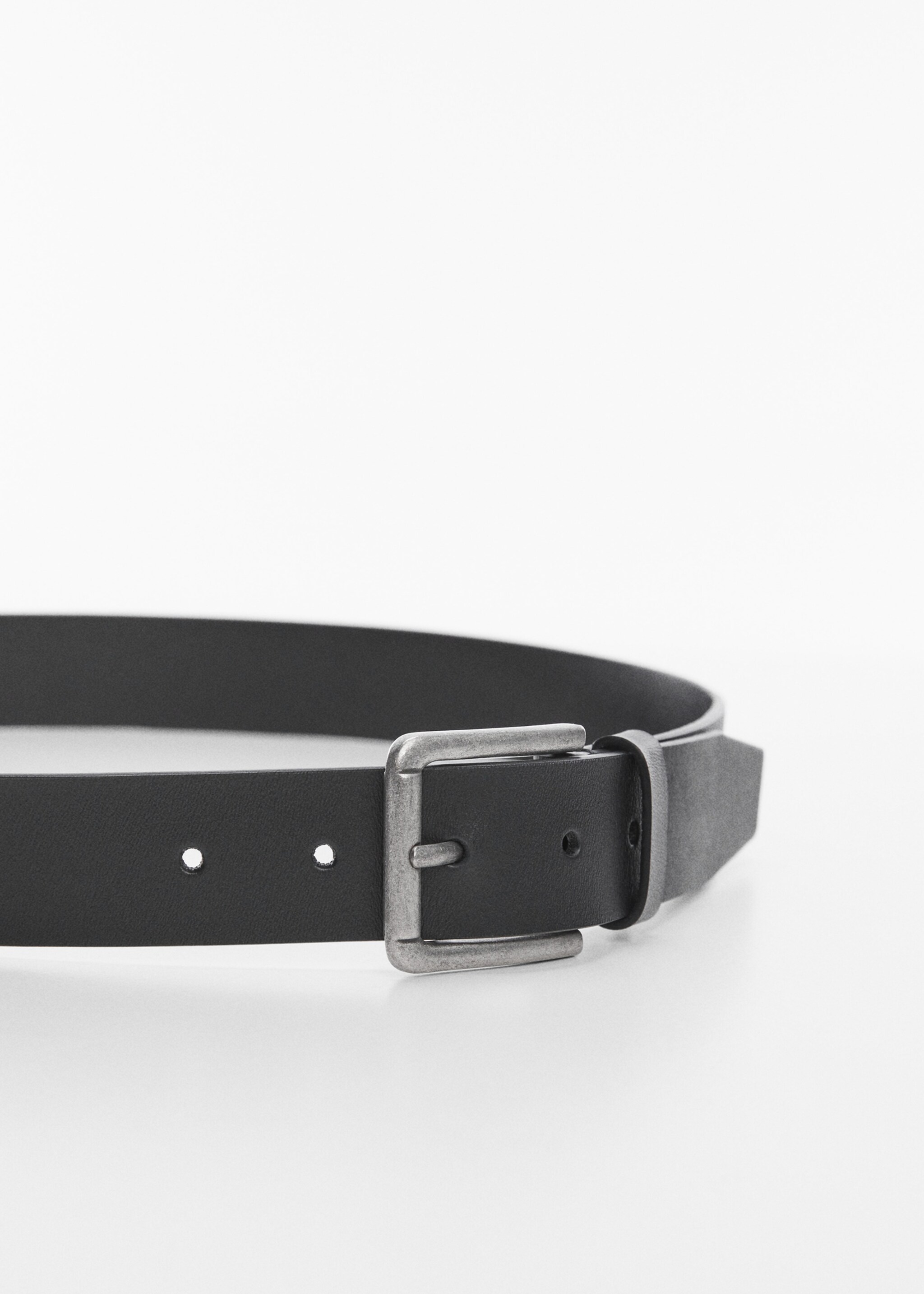 Ceinture cuir boucle carrée - Détail de l'article 1