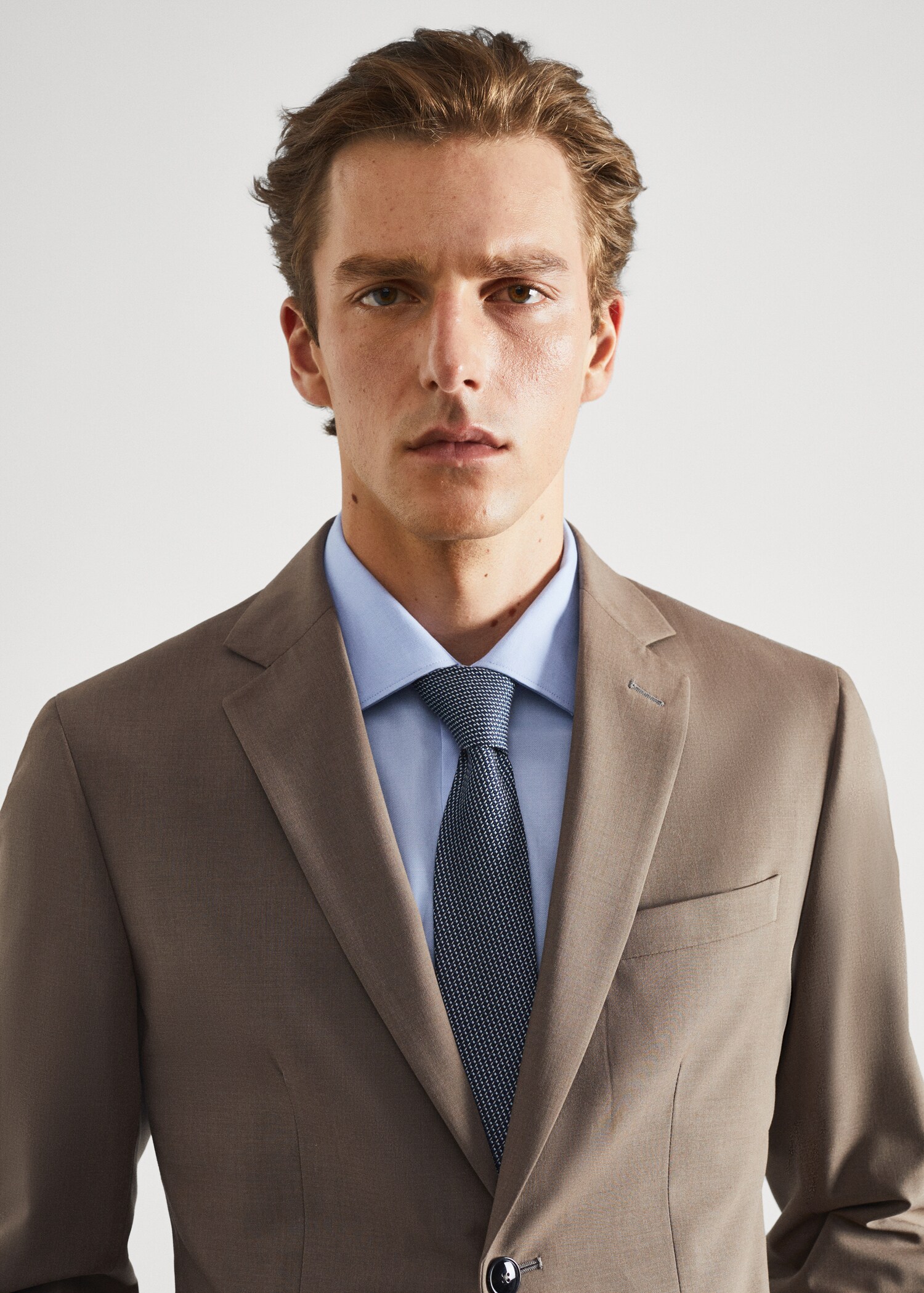 Americana traje slim fit tejido comfort stretch - Detalle del artículo 1