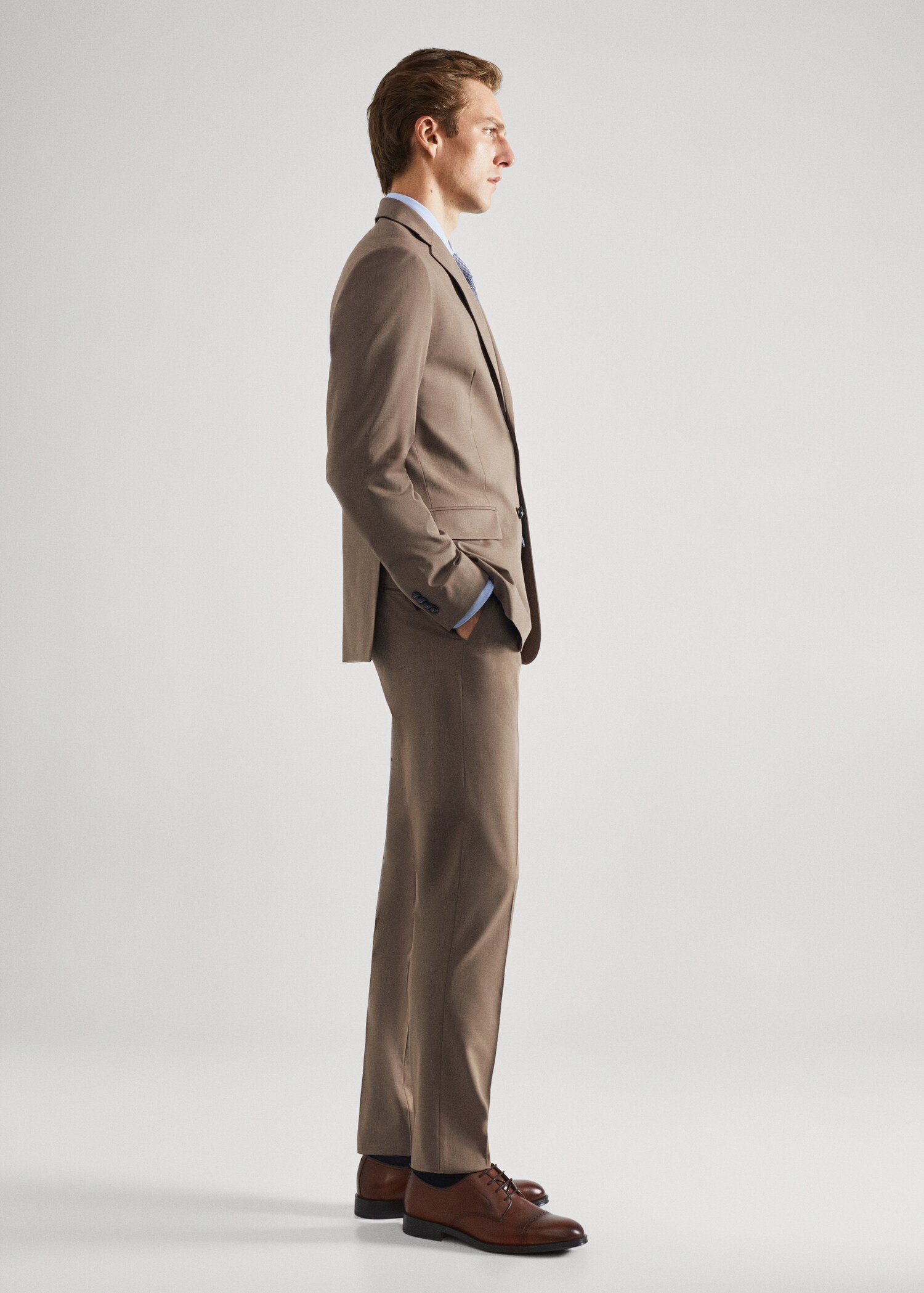Americana traje slim fit tejido comfort stretch - Detalle del artículo 2