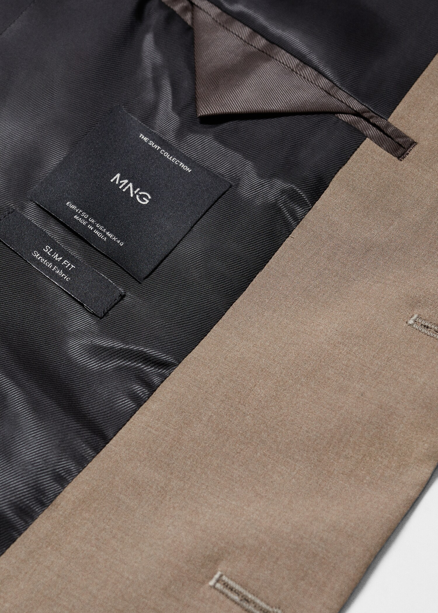 Americana traje slim fit tejido comfort stretch - Detalle del artículo 8