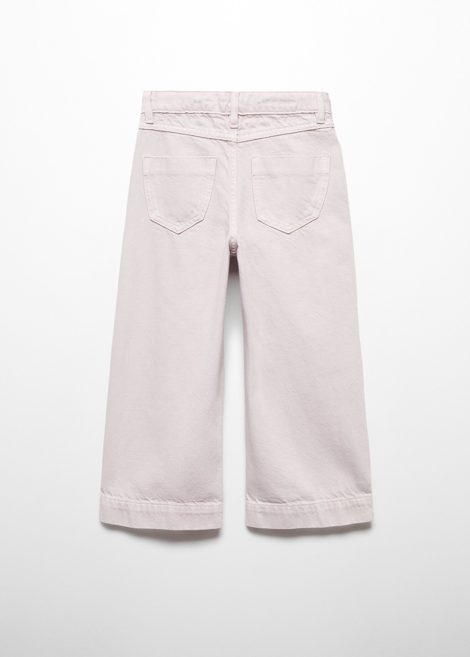 Jeans culotte mid-waist comfort - Reverse of the article