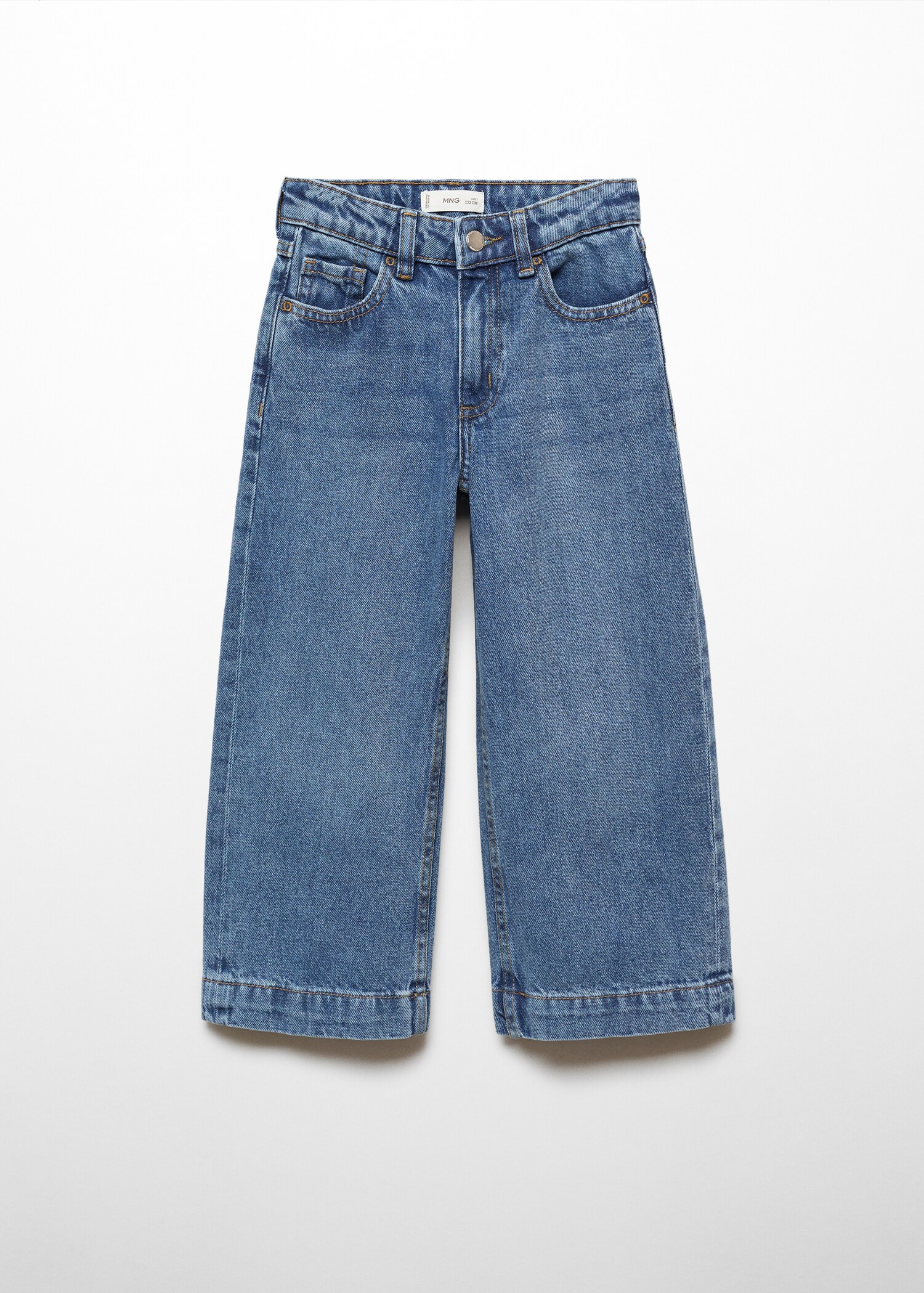 Jeans culotte mid-waist comfort - Article without model