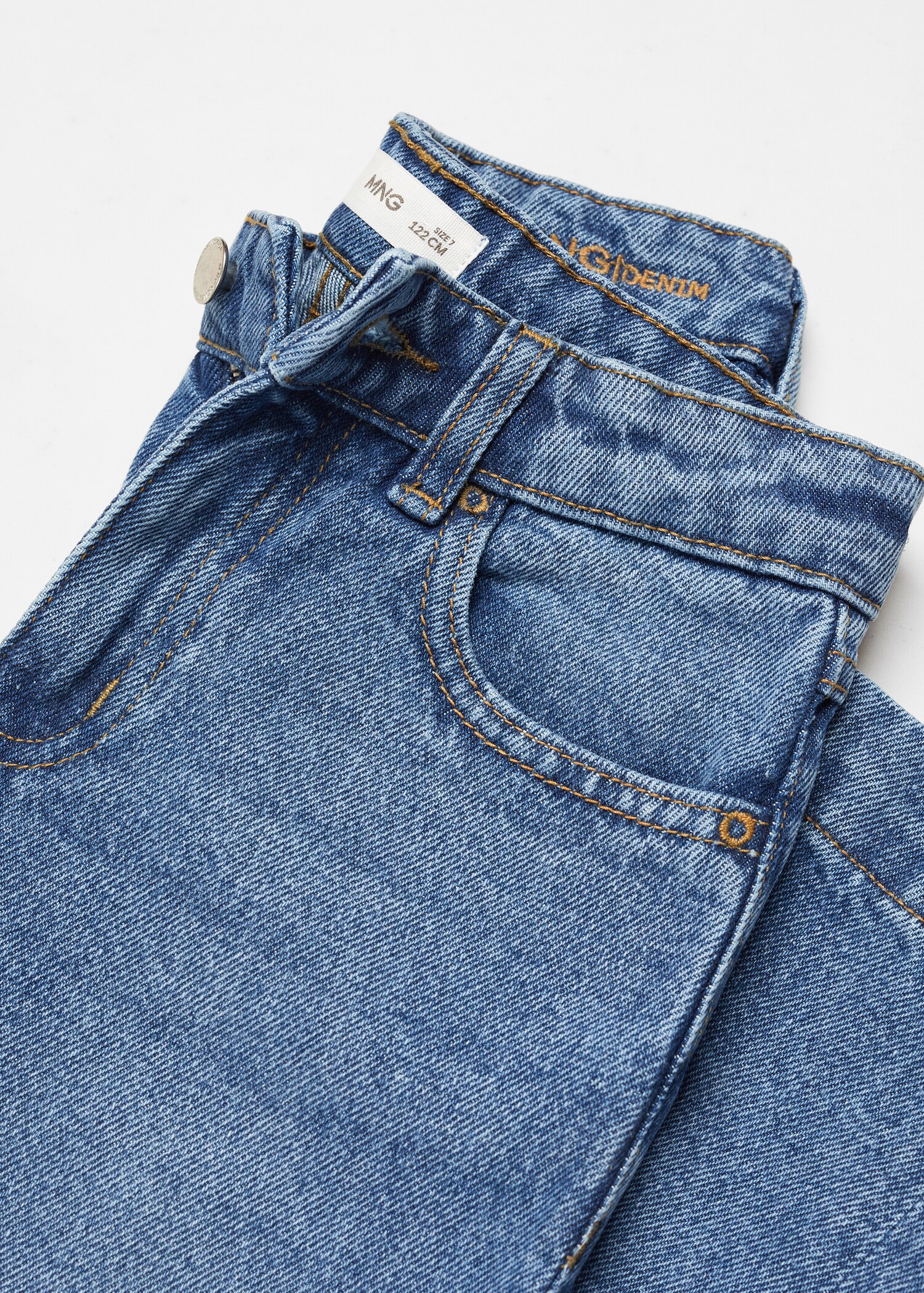 Jeans culotte mid-waist comfort - Details of the article 8