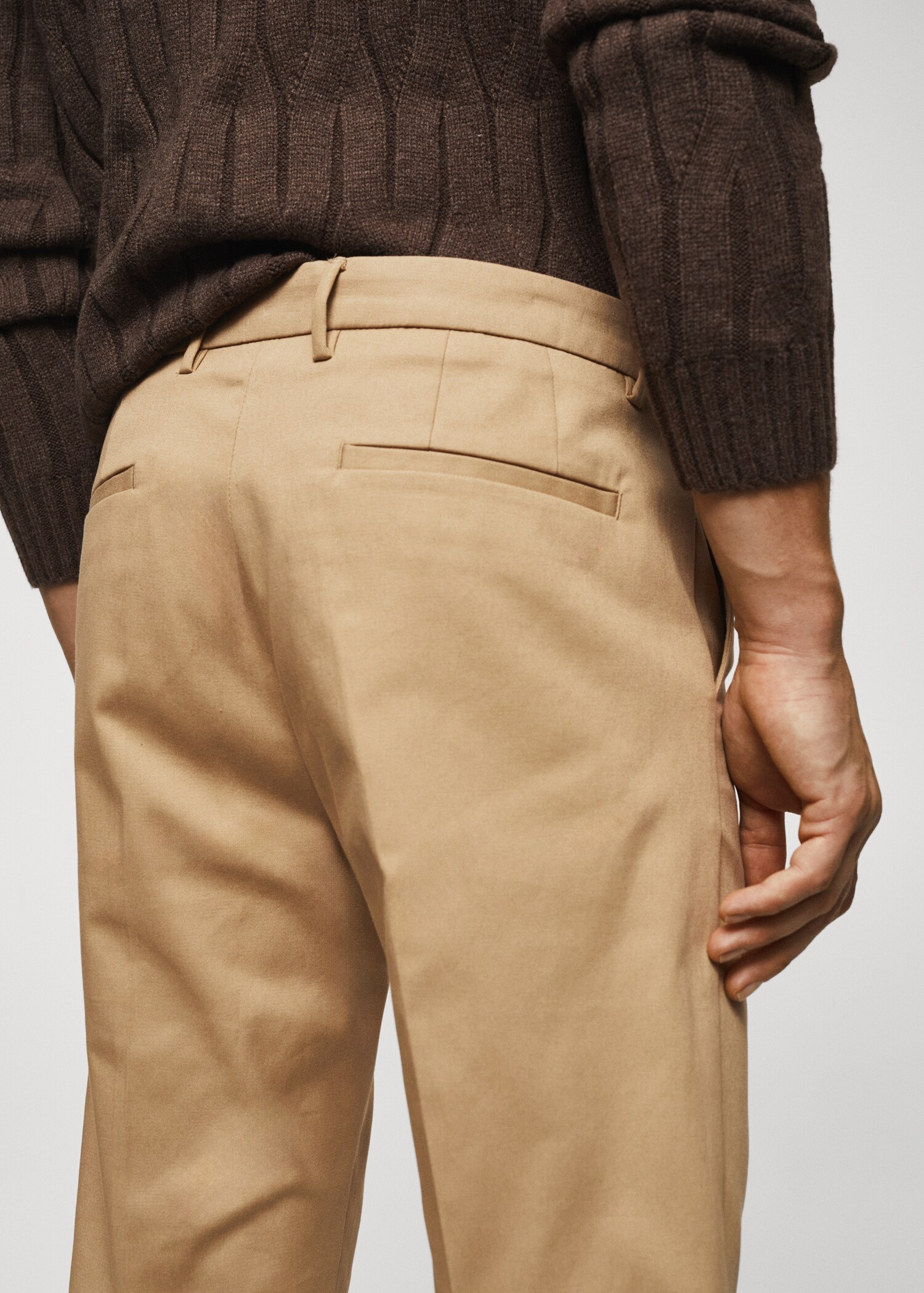 Slim Fit Chinohose - Detail des Artikels 4