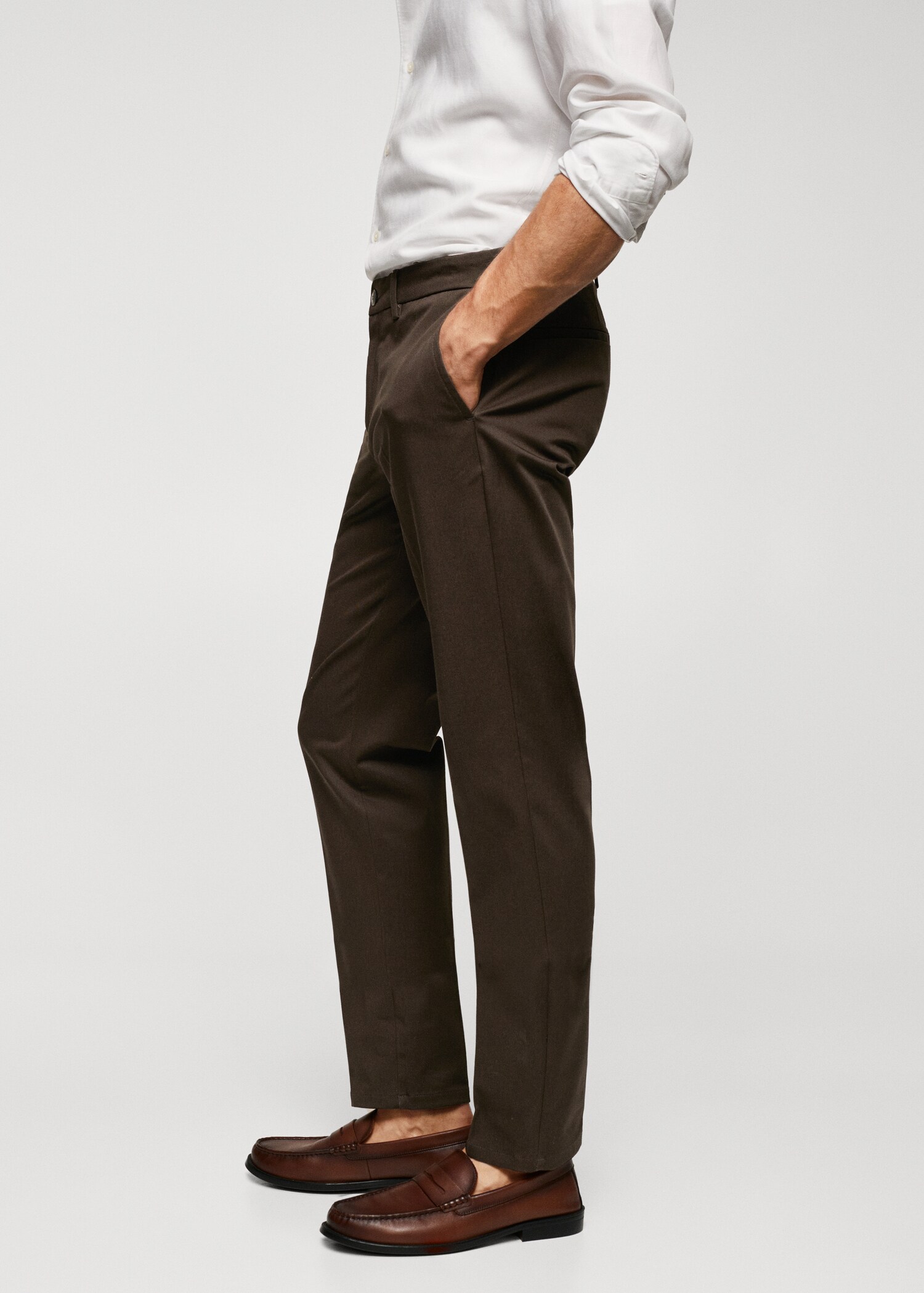 Slim Fit Chinohose - Detail des Artikels 2