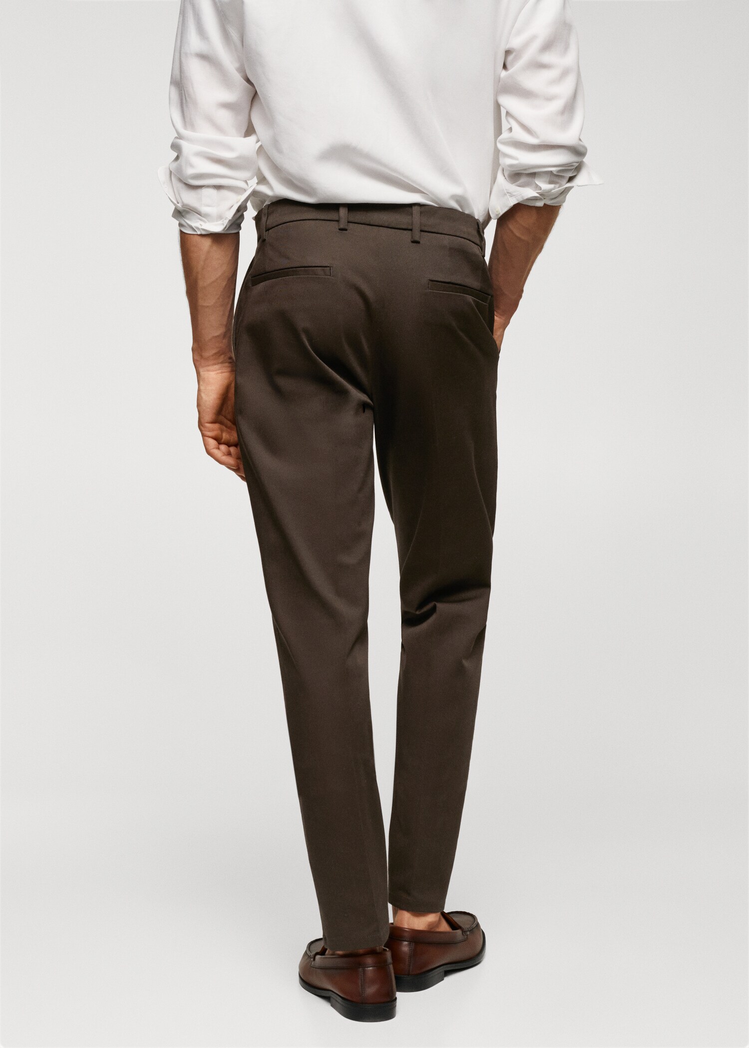 Slim Fit Chinohose - Rückseite des Artikels