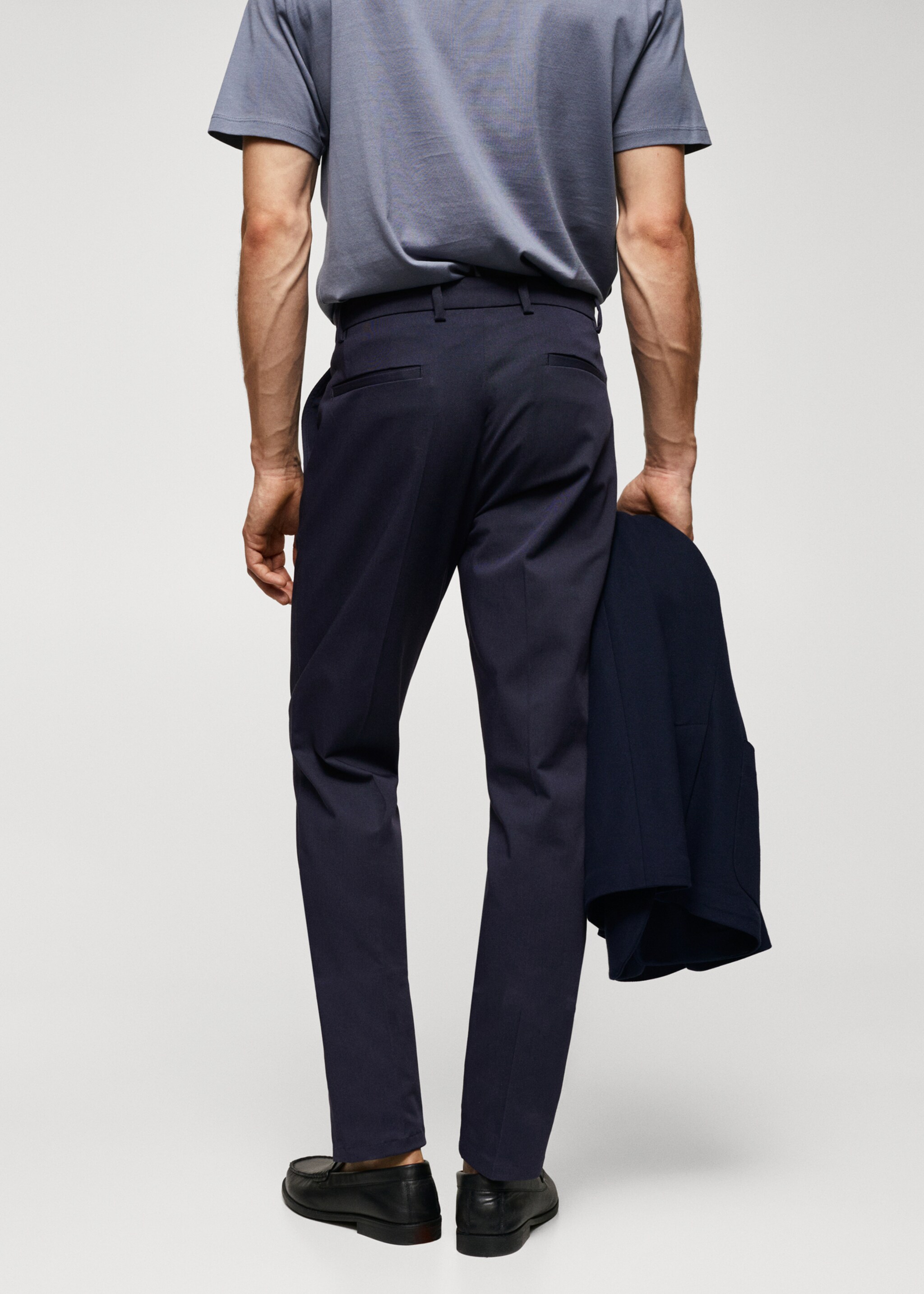 Pantalons xinesos slim fit - Revers de l'article