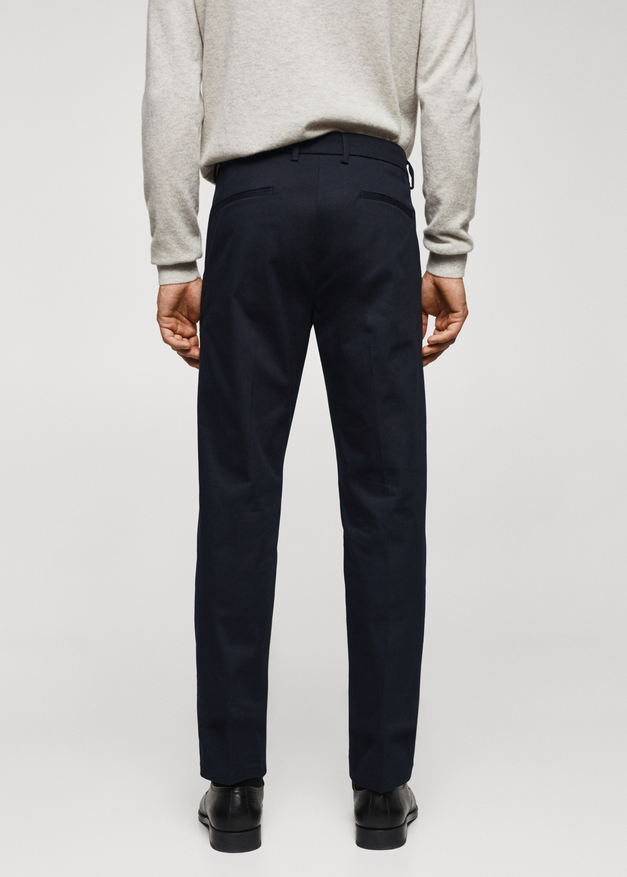 Slim fit chino pants - Reverse of the article