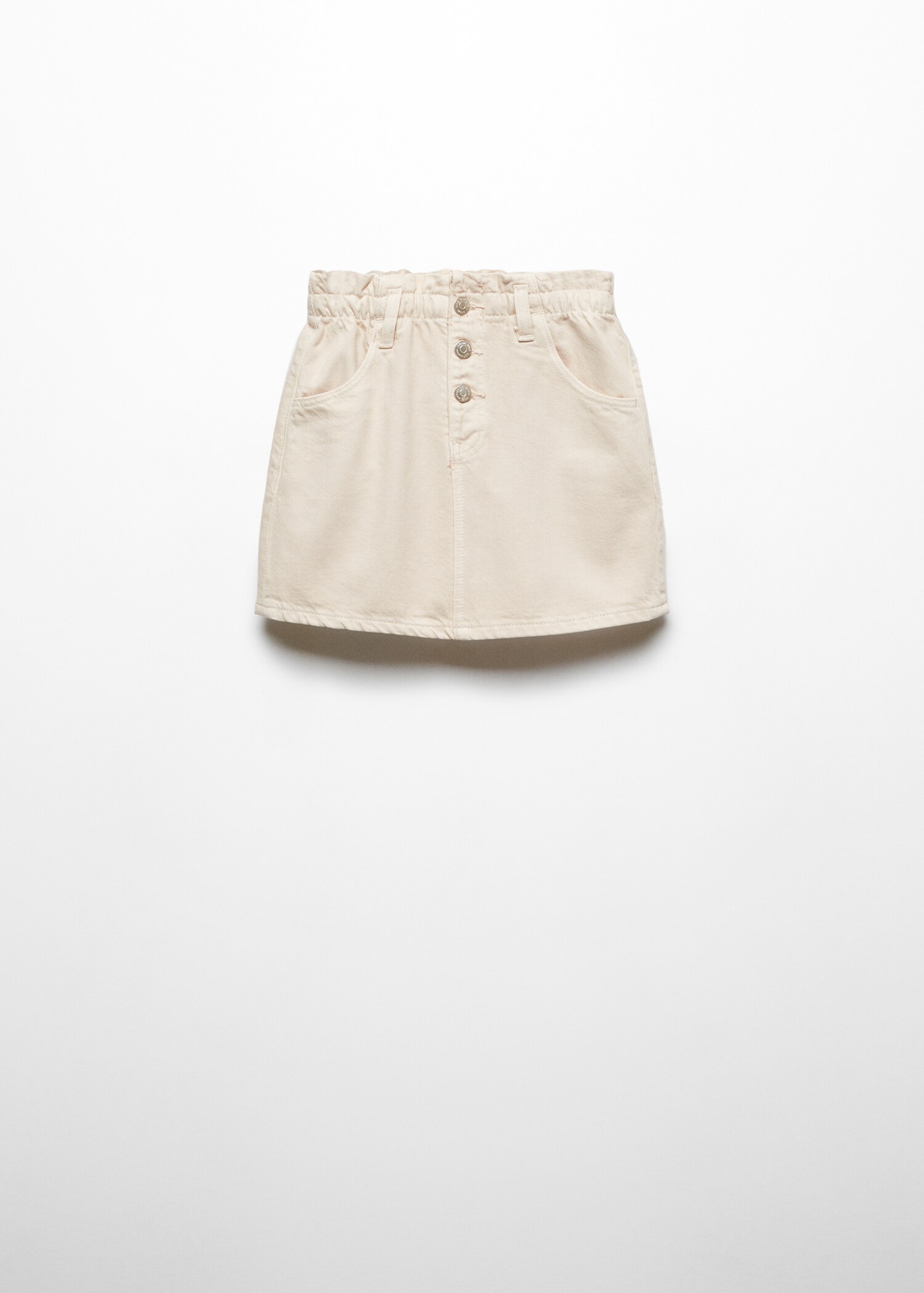 Paperbag denim skirt - Article without model