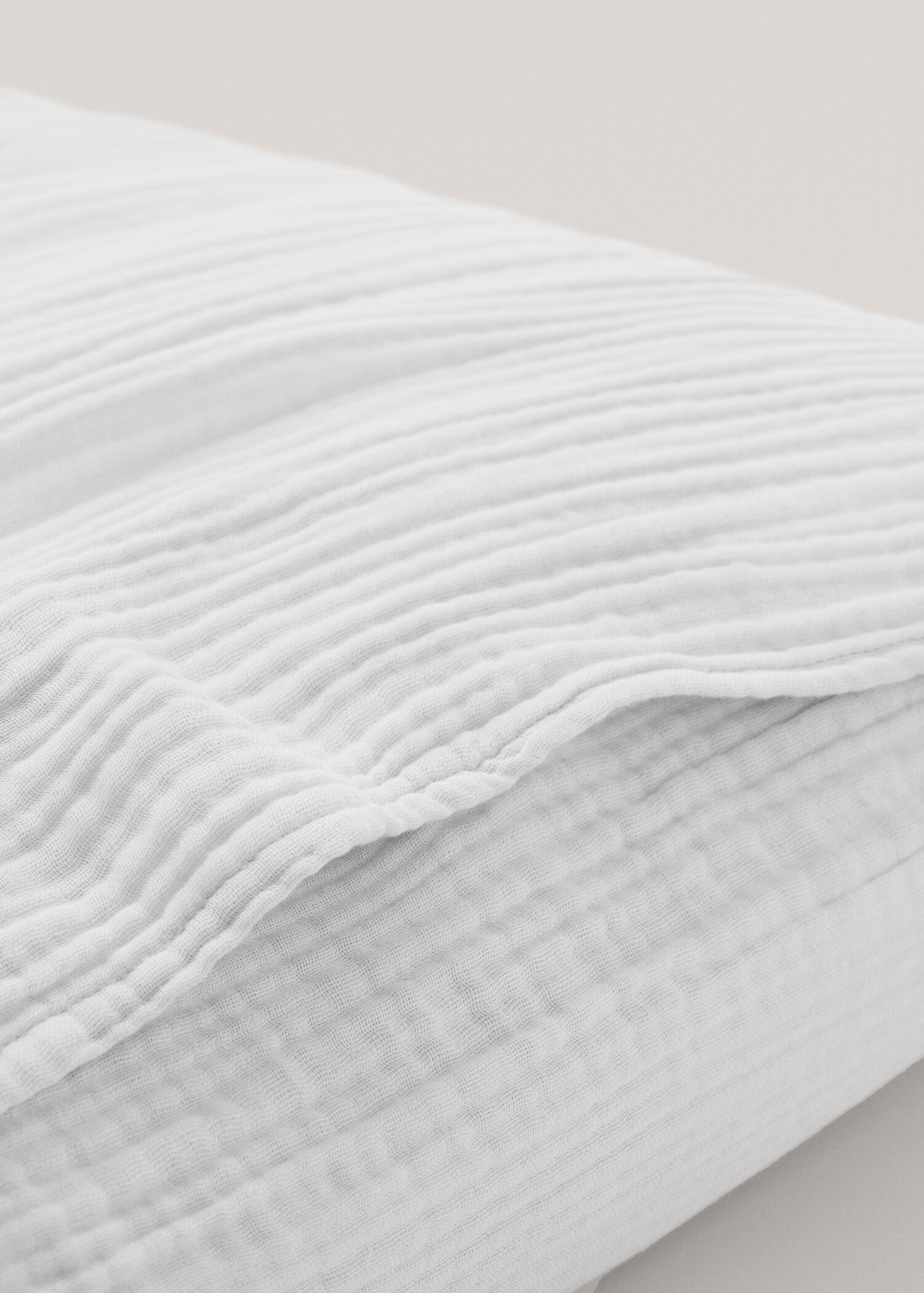 Cotton gauze pillow case 50x75cm (Pack of 2) - Details of the article 2