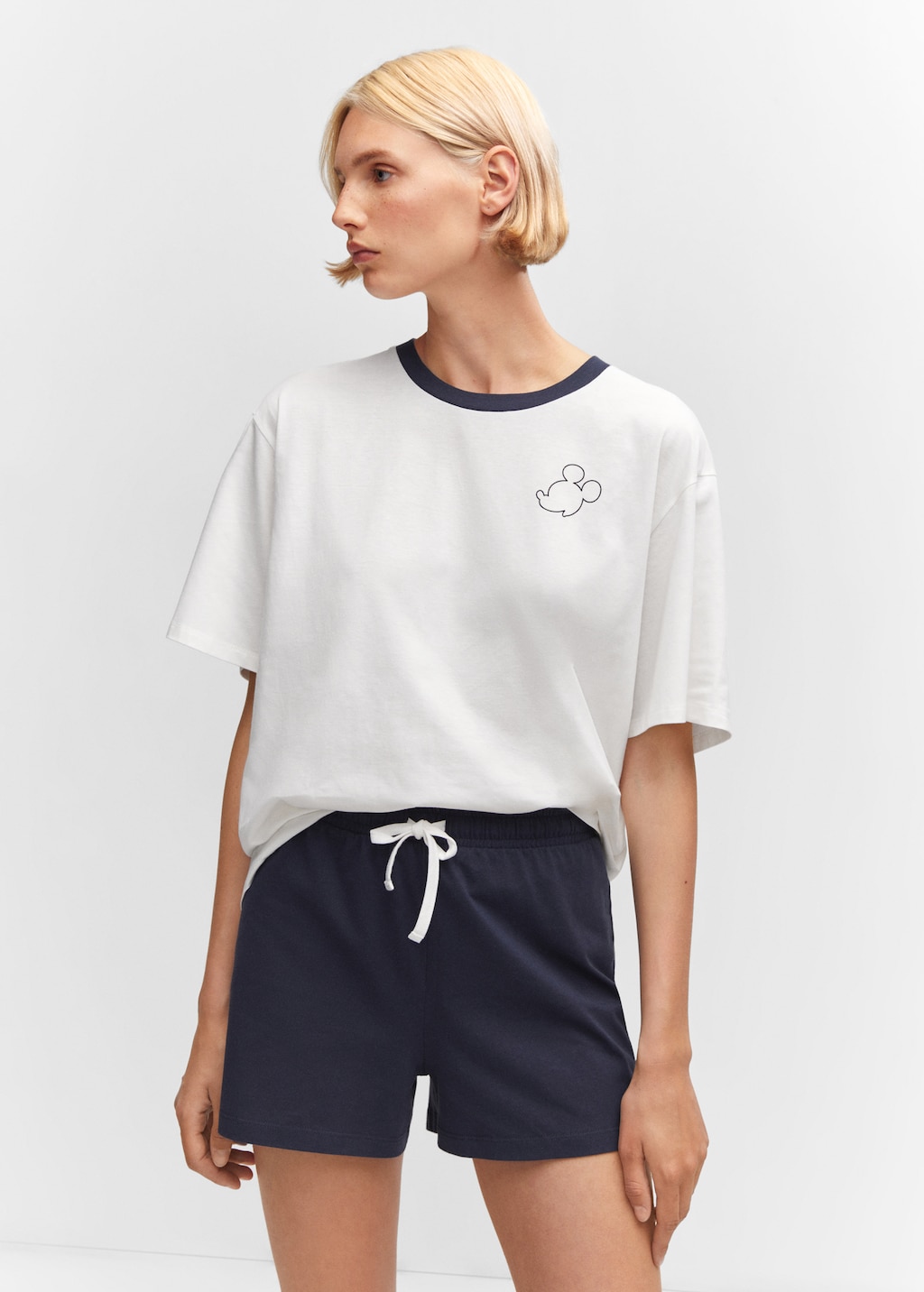 Cotton shorts with elastic waist Women MANGO OUTLET Slovakia