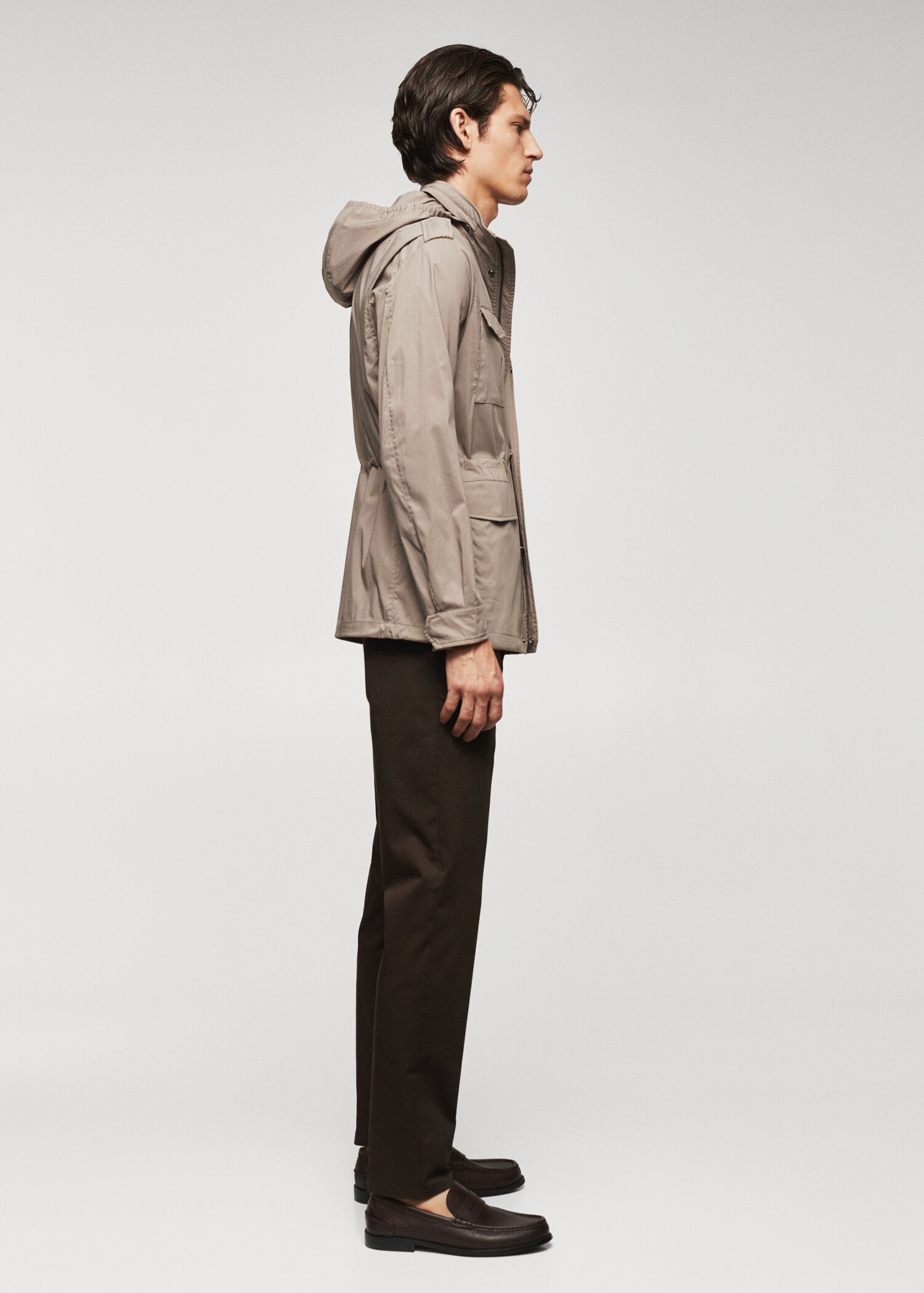 Leichte Safarijacke mit Taschen - Detail des Artikels 2