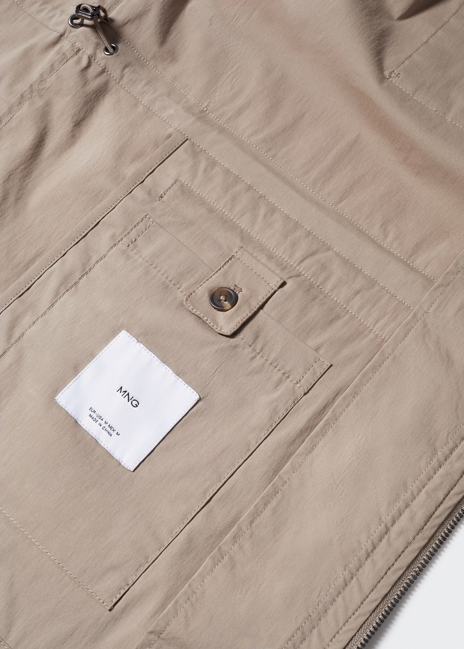 Leichte Safarijacke mit Taschen - Detail des Artikels 8