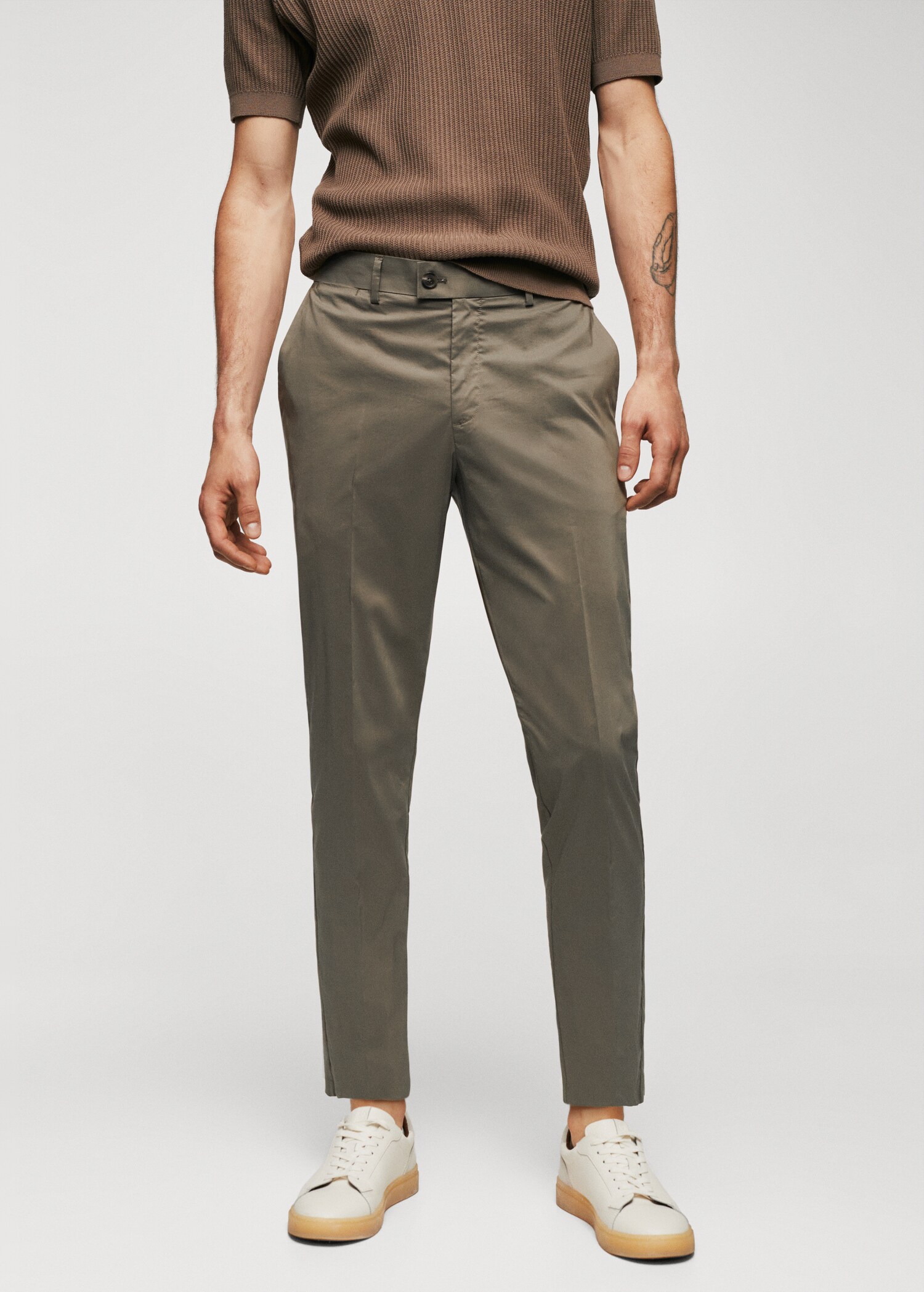 Lichte katoenen broek - Middenvlak