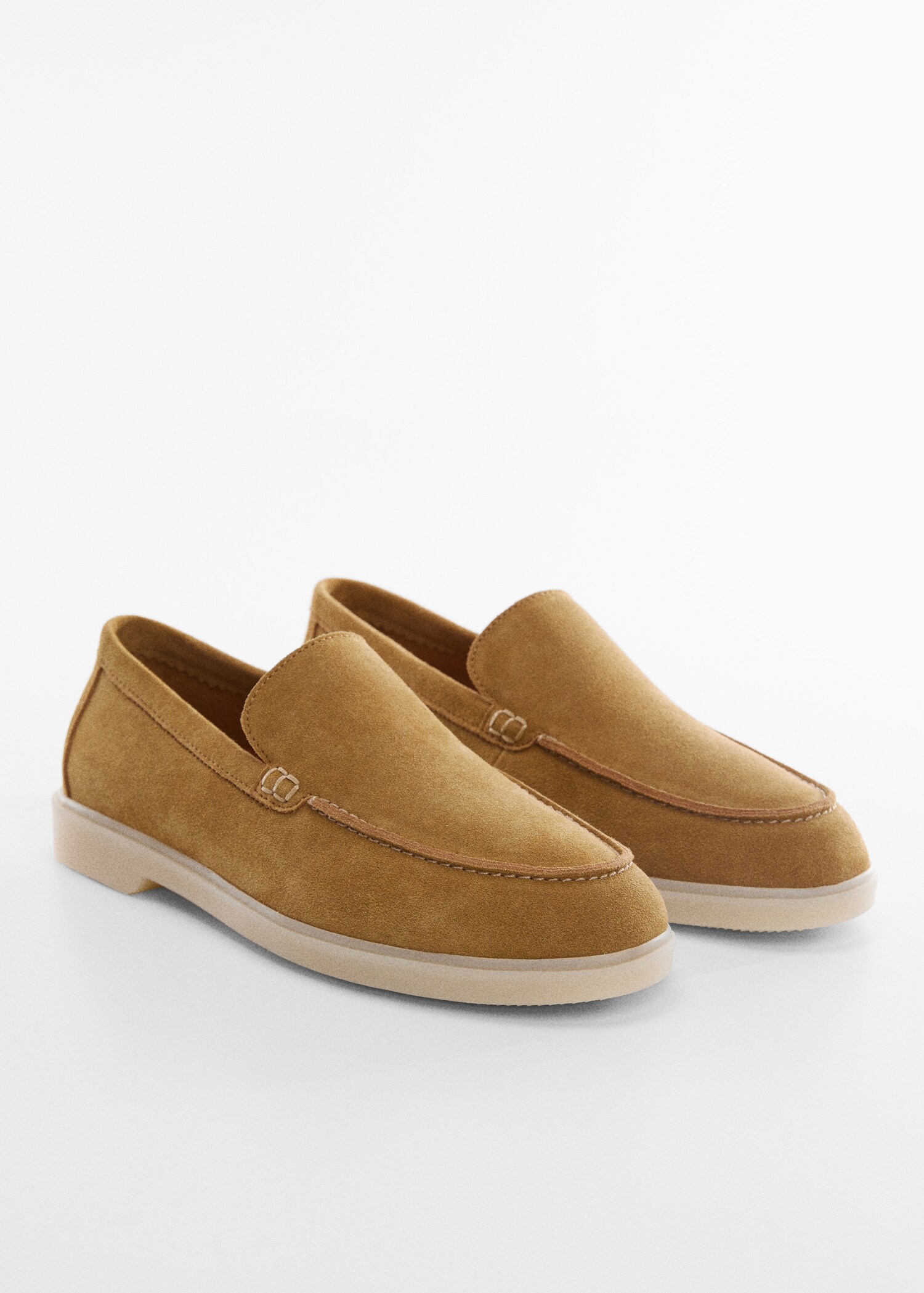 Split leather shoes - Medium plane