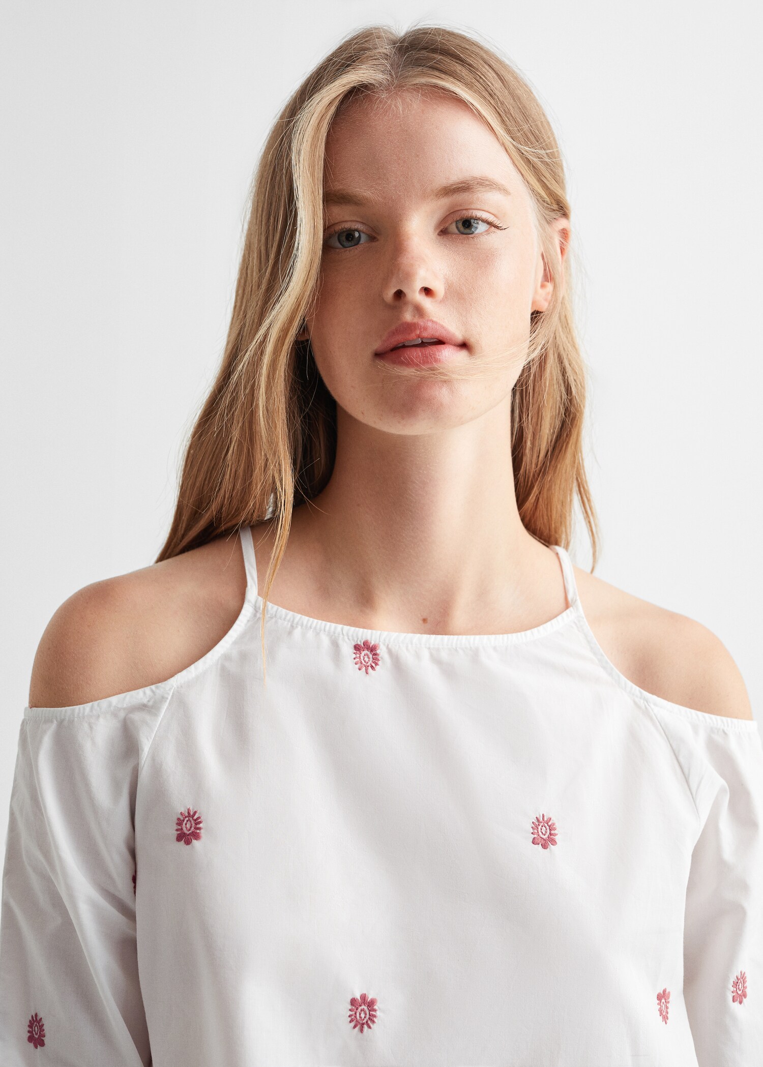 Blusa algodón abertura - Detalle del artículo 1