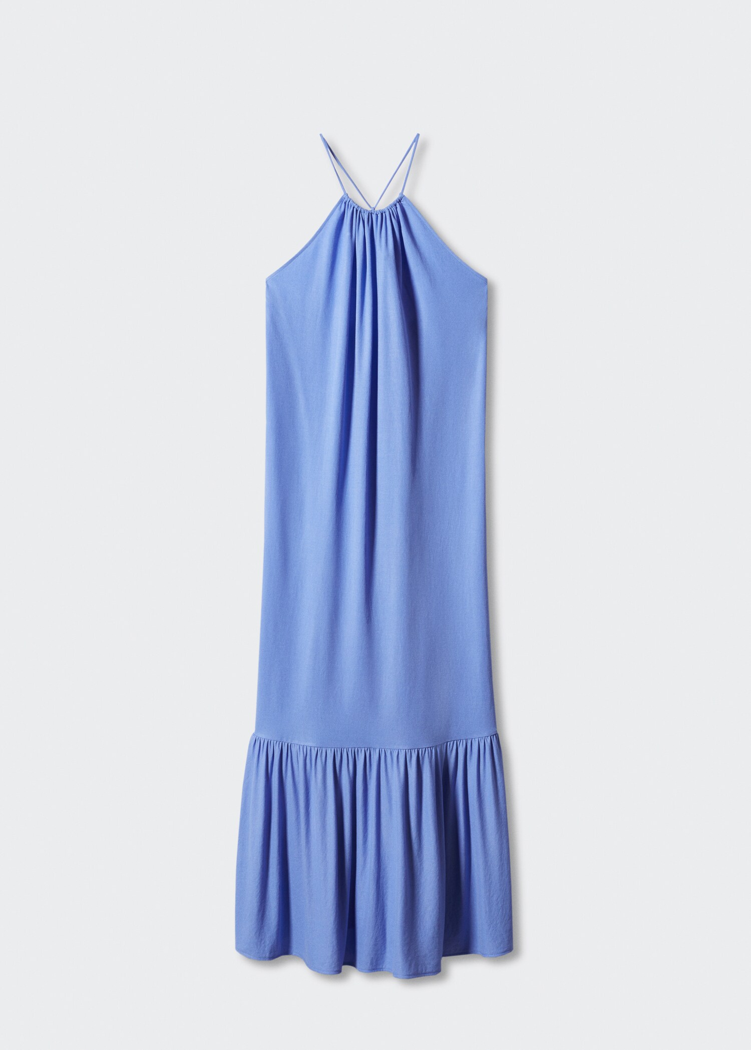 Cross-back maxi-dress - Article without model