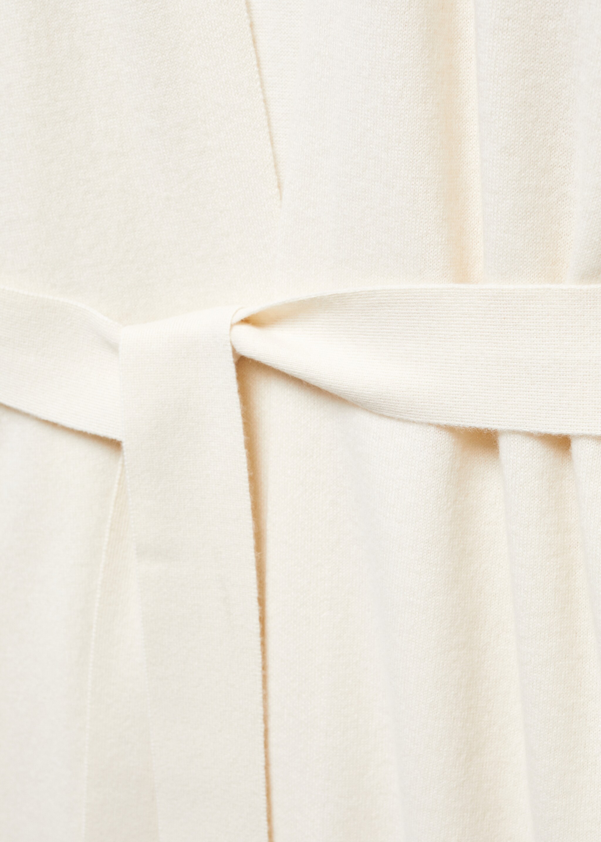 Cardigan 100 % cachemire - Détail de l'article 8, Blanc cassé. Ref: 57053275-00.