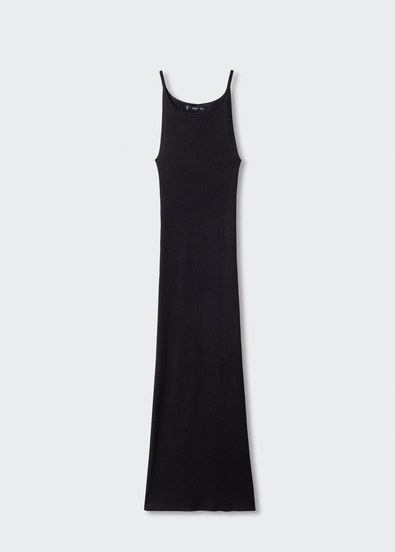 Side slit knit dress - Article without model