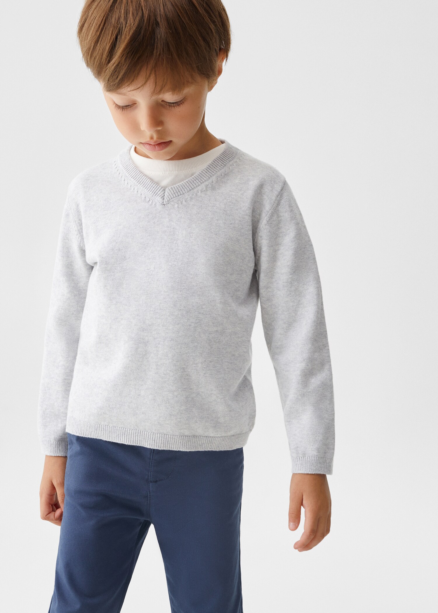 V-neck sweater - Medium plane