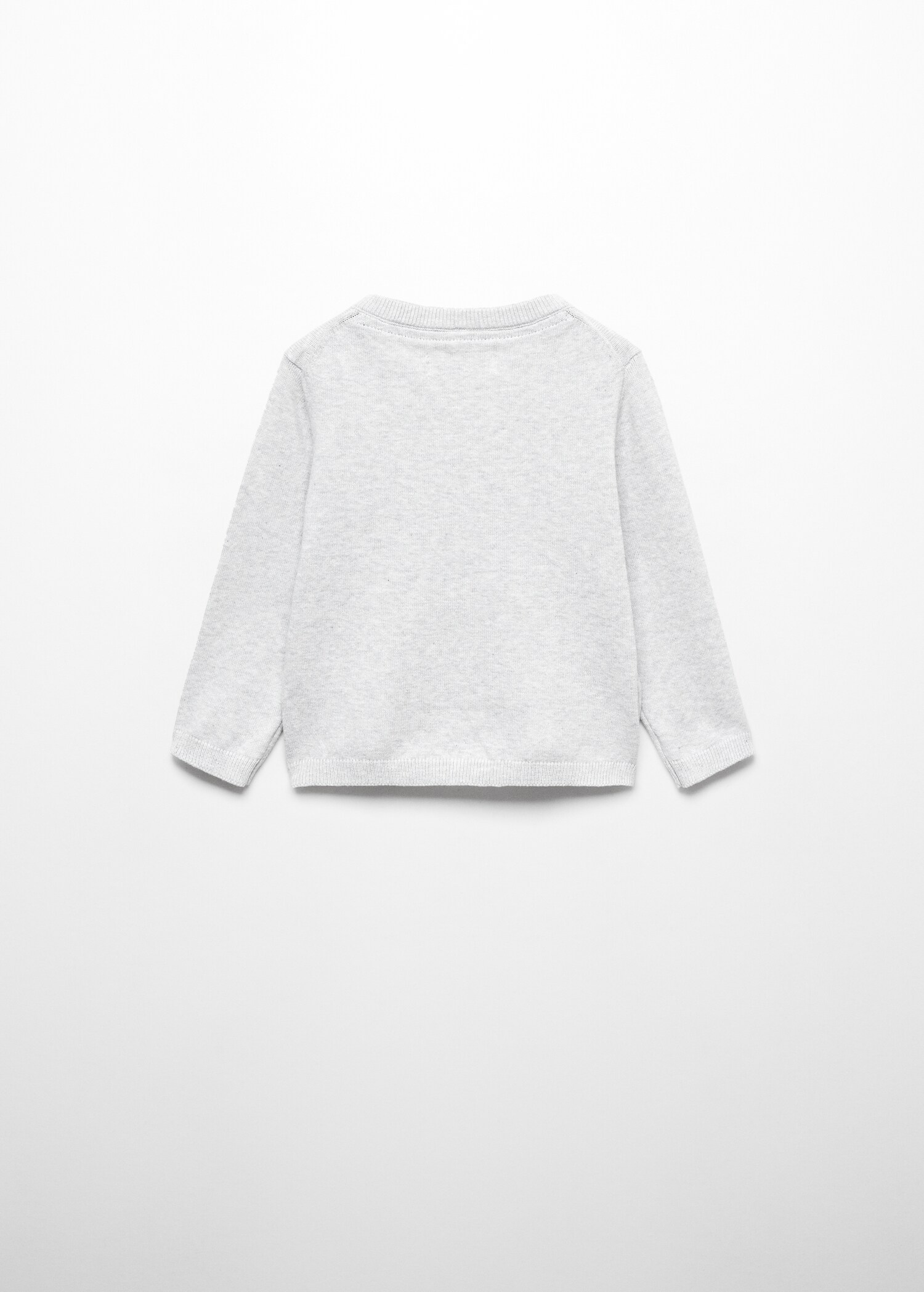 V-neck sweater - Reverse of the article