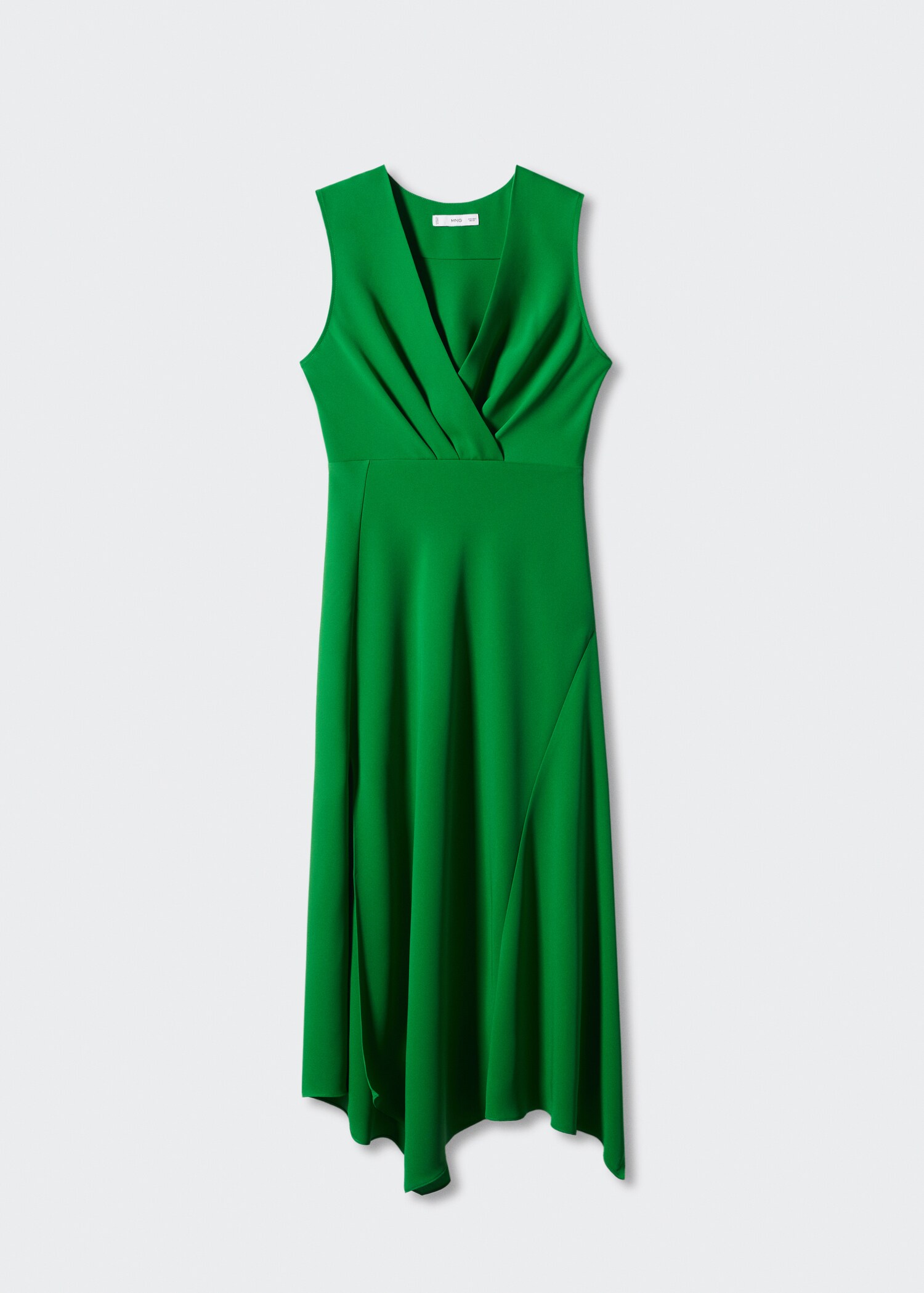 Asymmetrisches Kleid mit Seitenschlitz - Artikel ohne Model