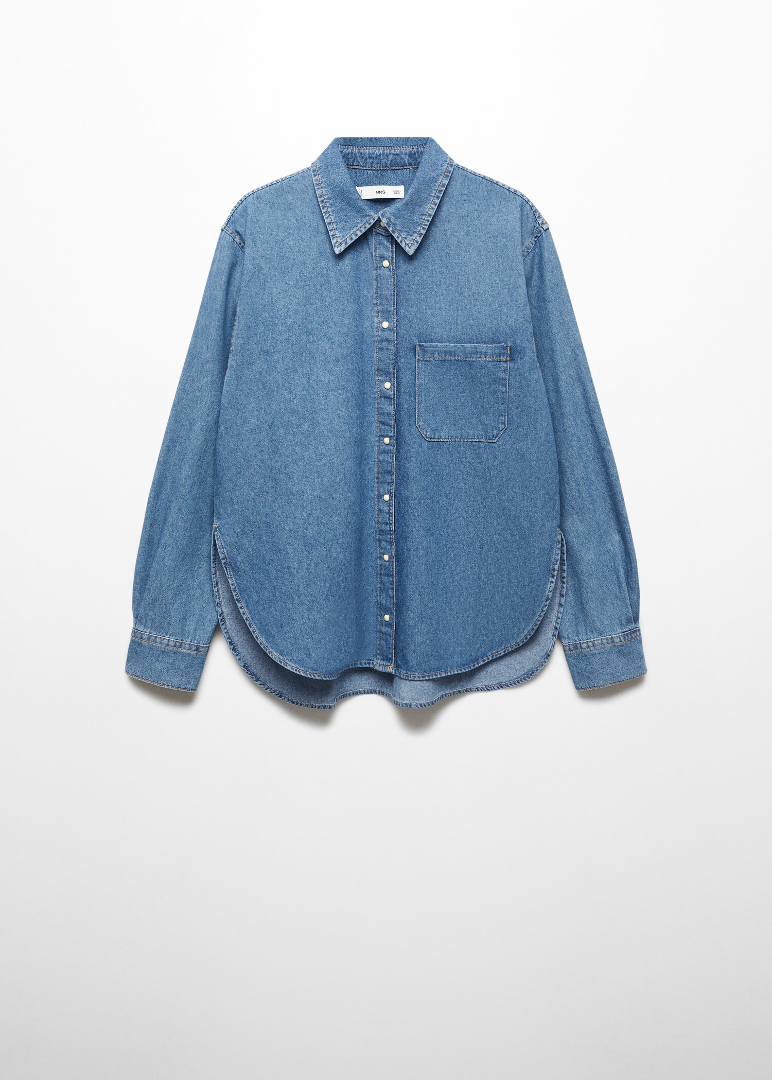 Pocket denim shirt - Article without model