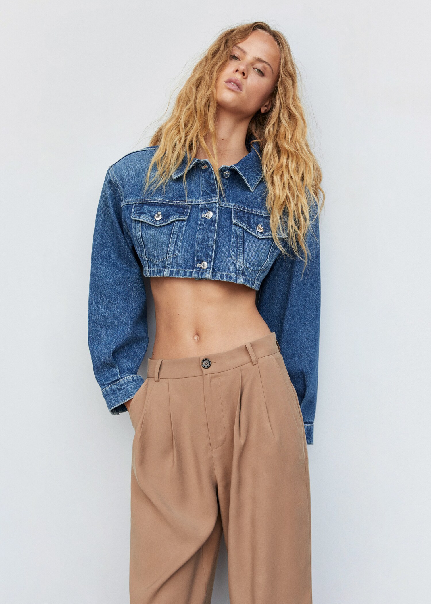 Pantalon pinces wideleg - Détail de l'article 1
