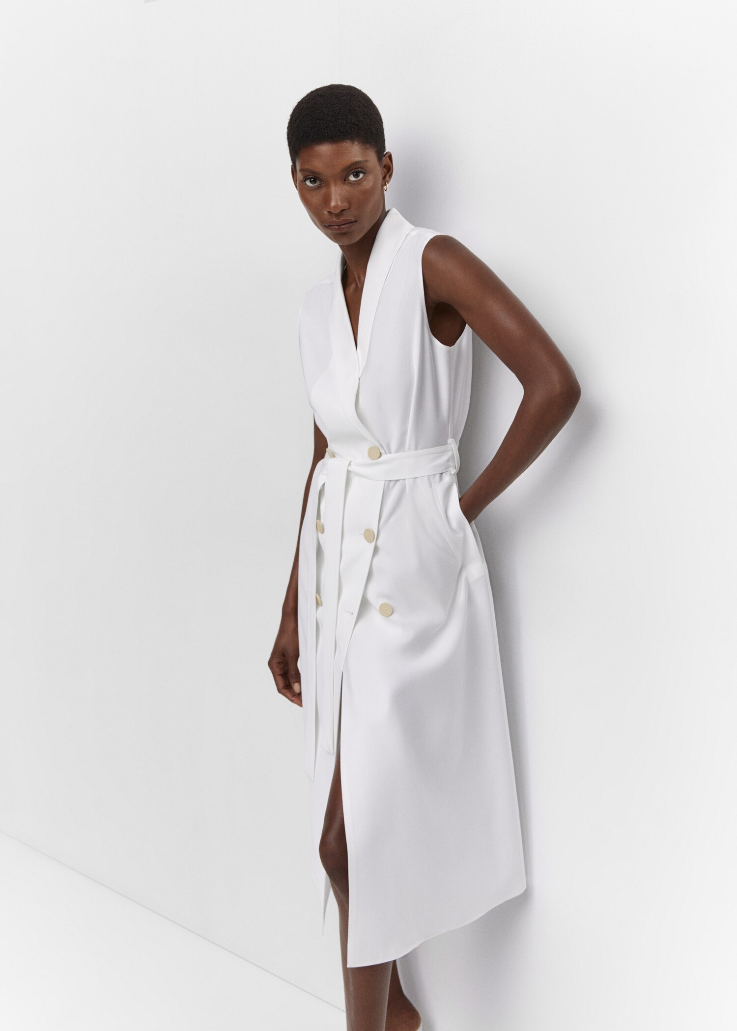 Vestit creuat botons - Detall de l'article 2
