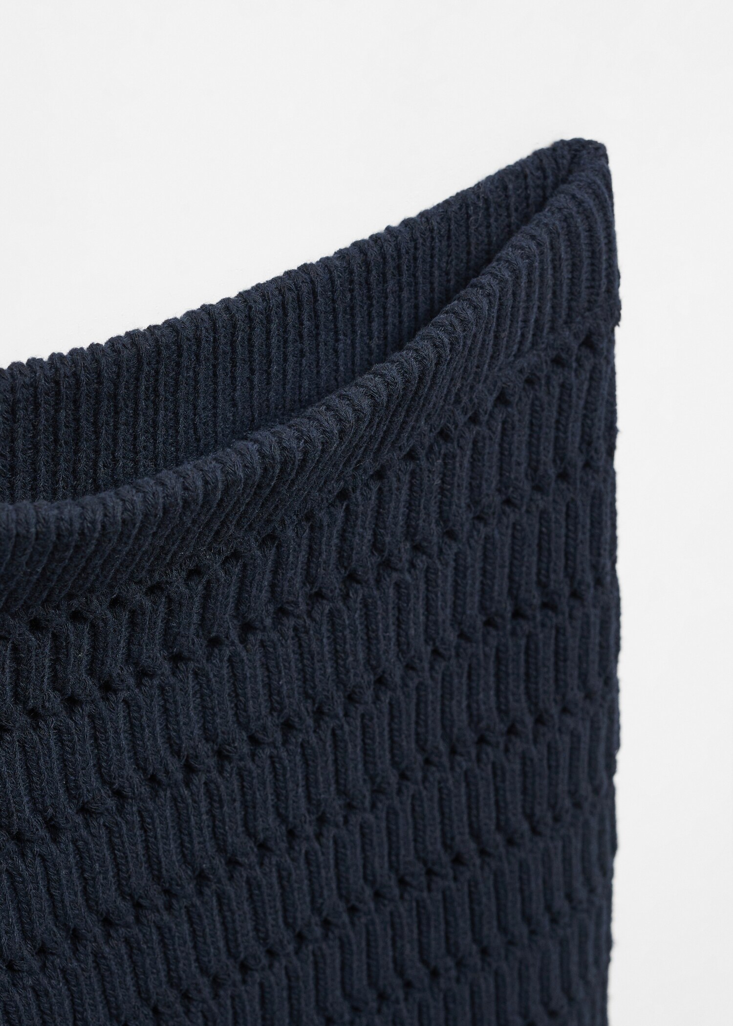Openwork knitted mini-skirt - Details of the article 8