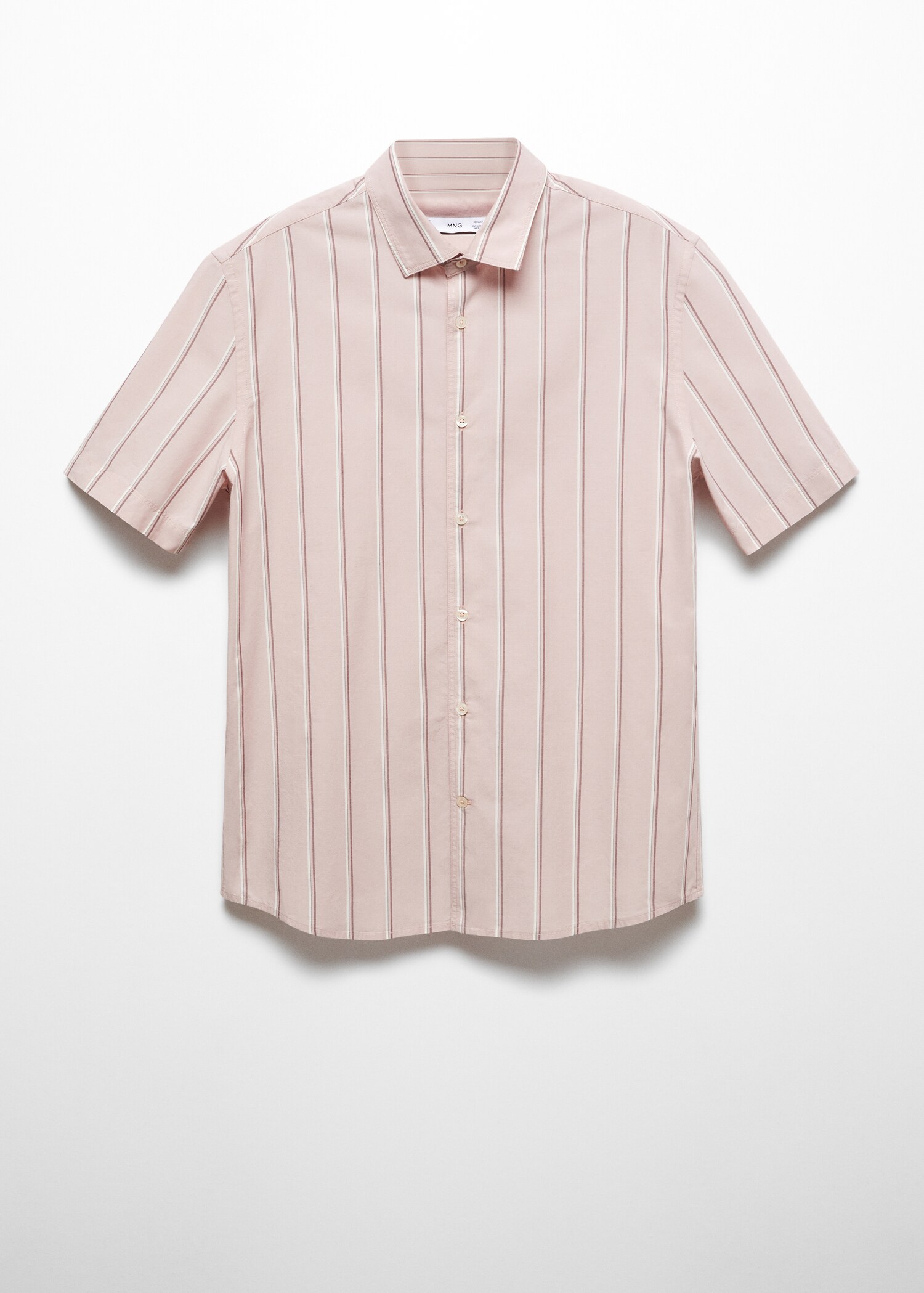 Striped light cotton shirt - Article without model