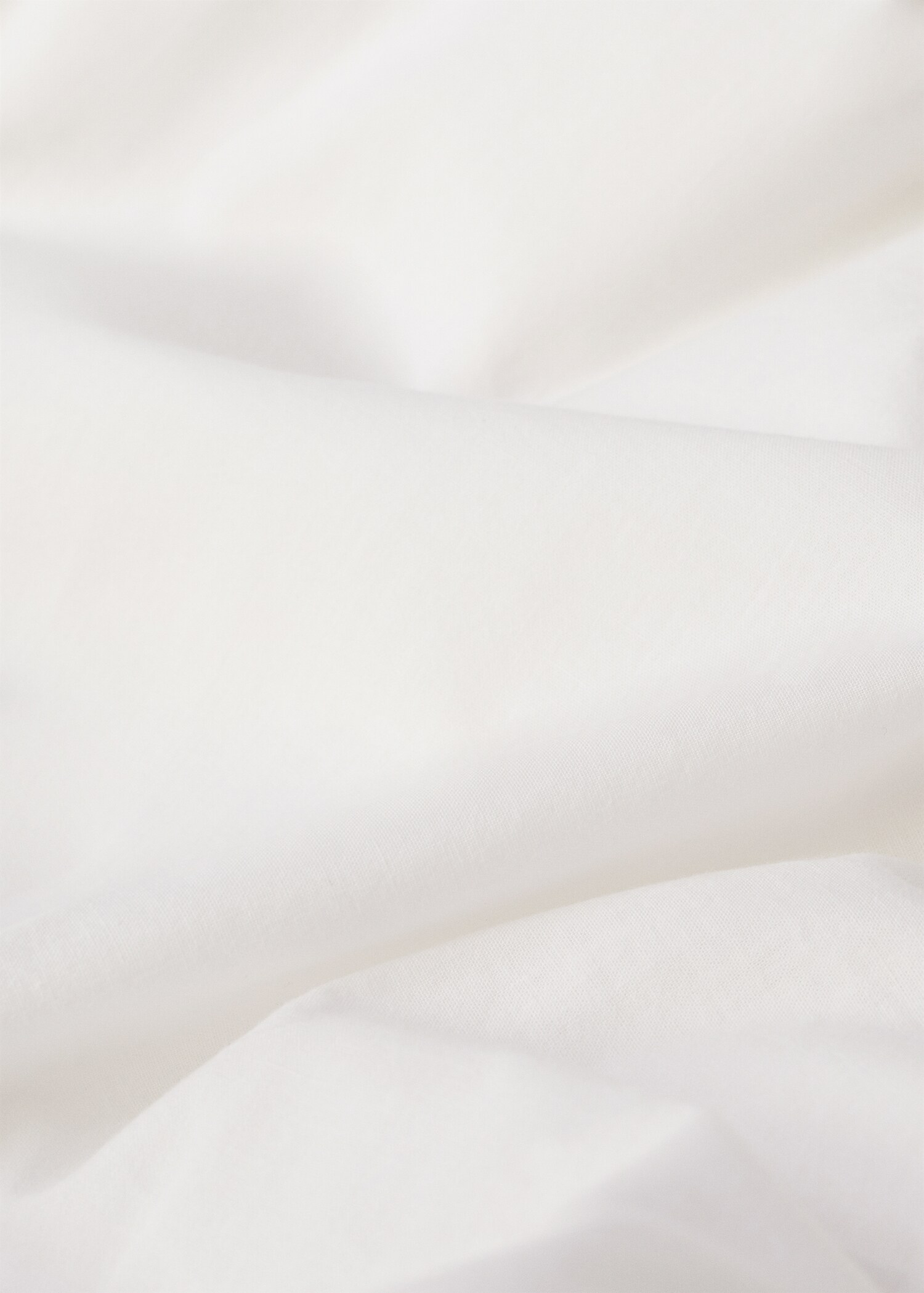 Embroidered flounce duvet cover Single bed - Details of the article 2