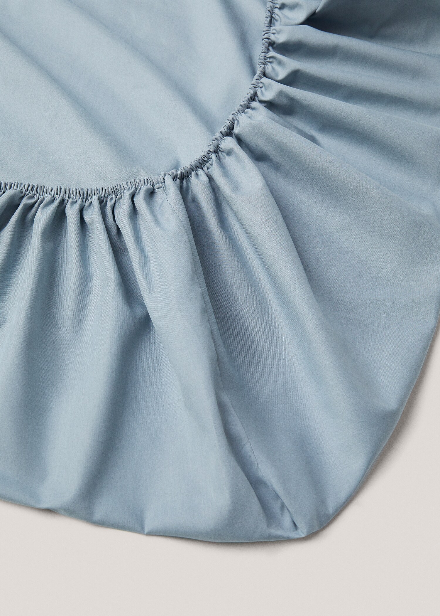 Cotton fitted sheet (180 threads) 90x200x30cm - Article without model