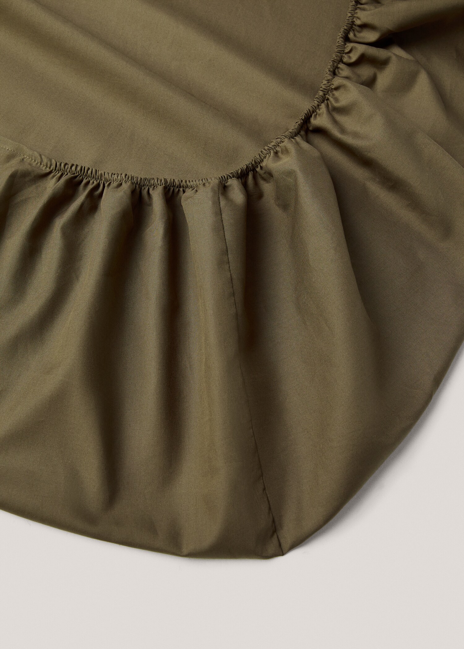 Cotton fitted sheet (180 threads) 90x200x30cm - Article without model