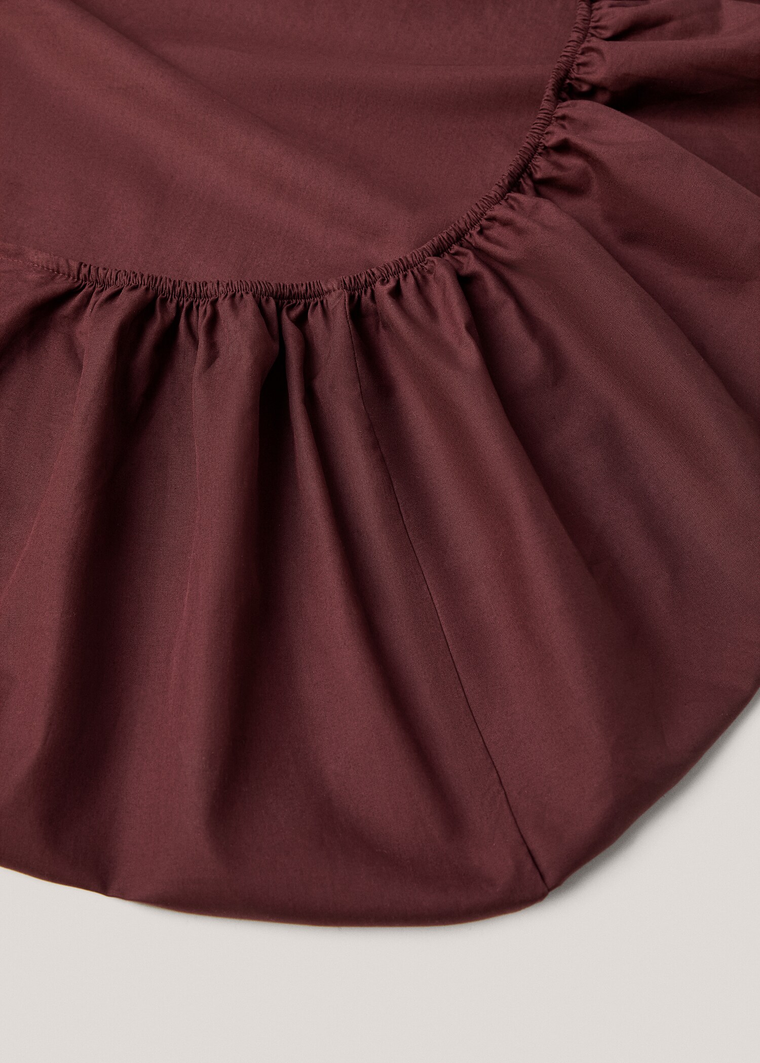 Cotton fitted sheet (180 threads) 90x200x30cm - Article without model