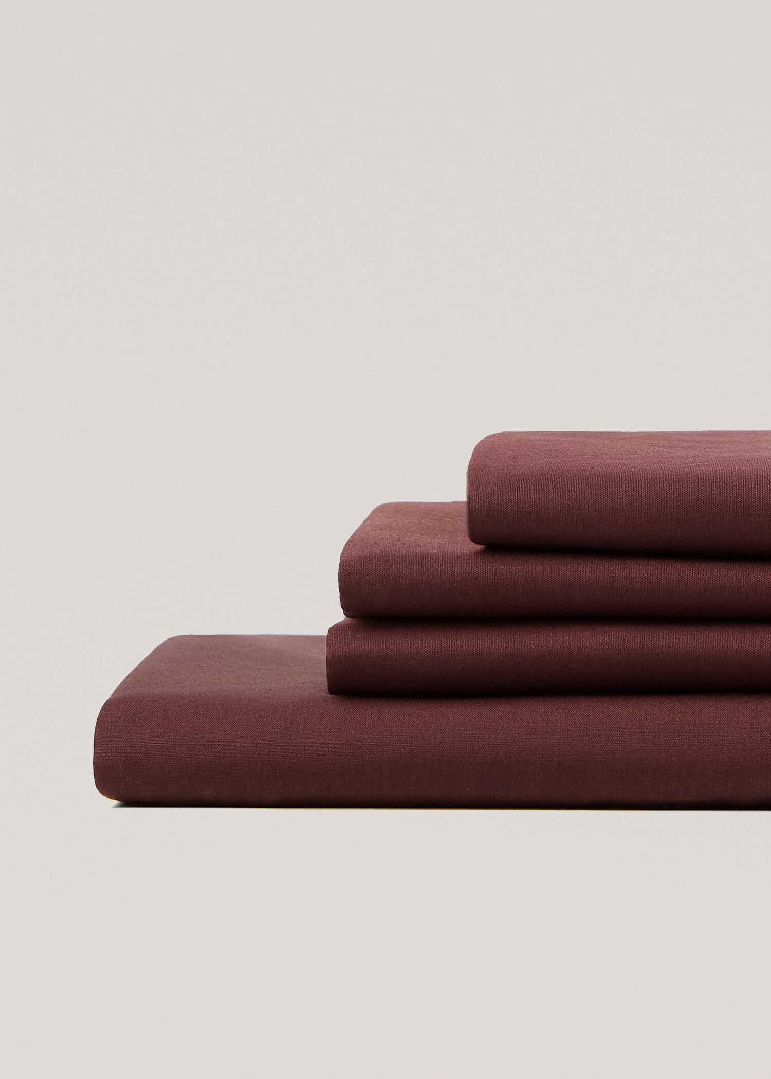 Cotton fitted sheet (180 threads) 90x200x30cm - Details of the article 2