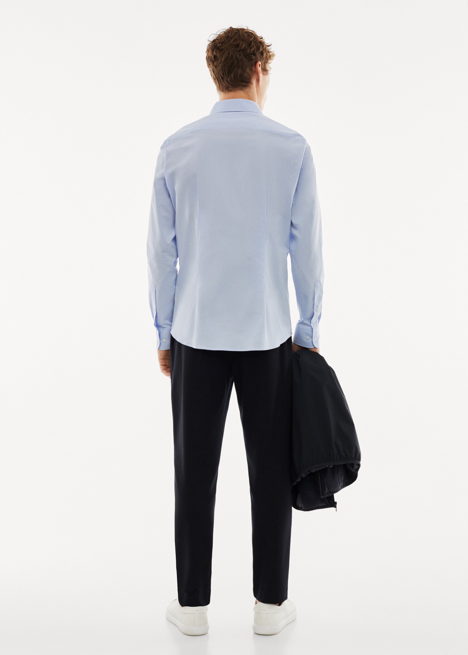 Feingestreiftes Slim Fit-Hemd - Rückseite des Artikels
