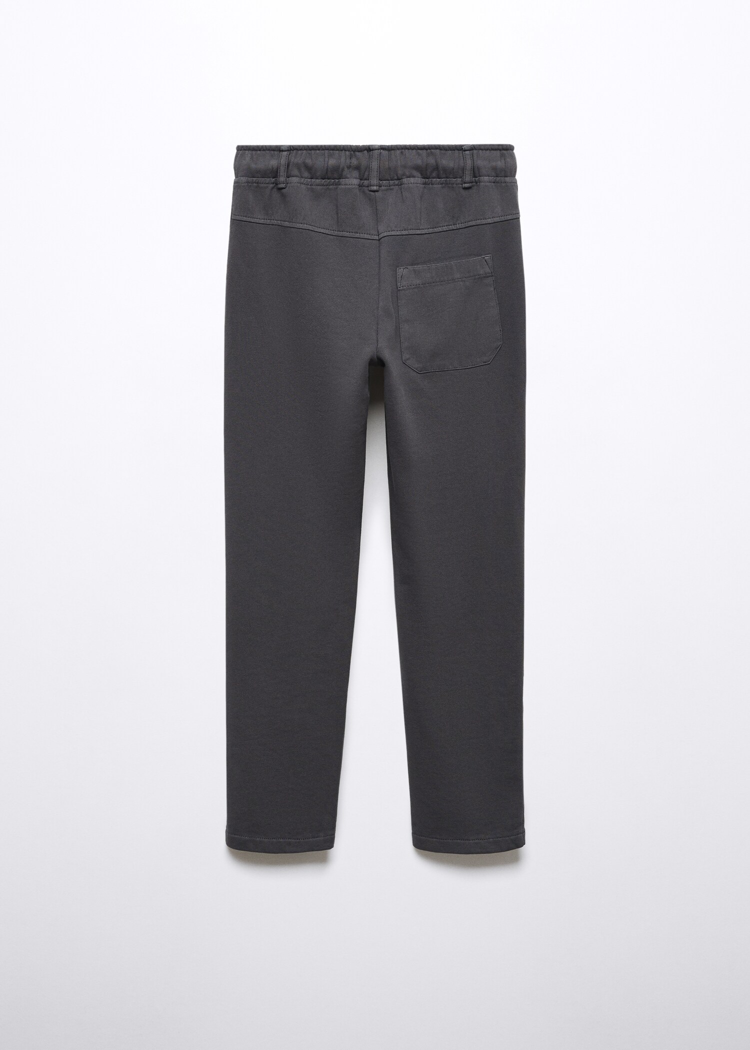 Elastic waist trousers - Reverse of the article