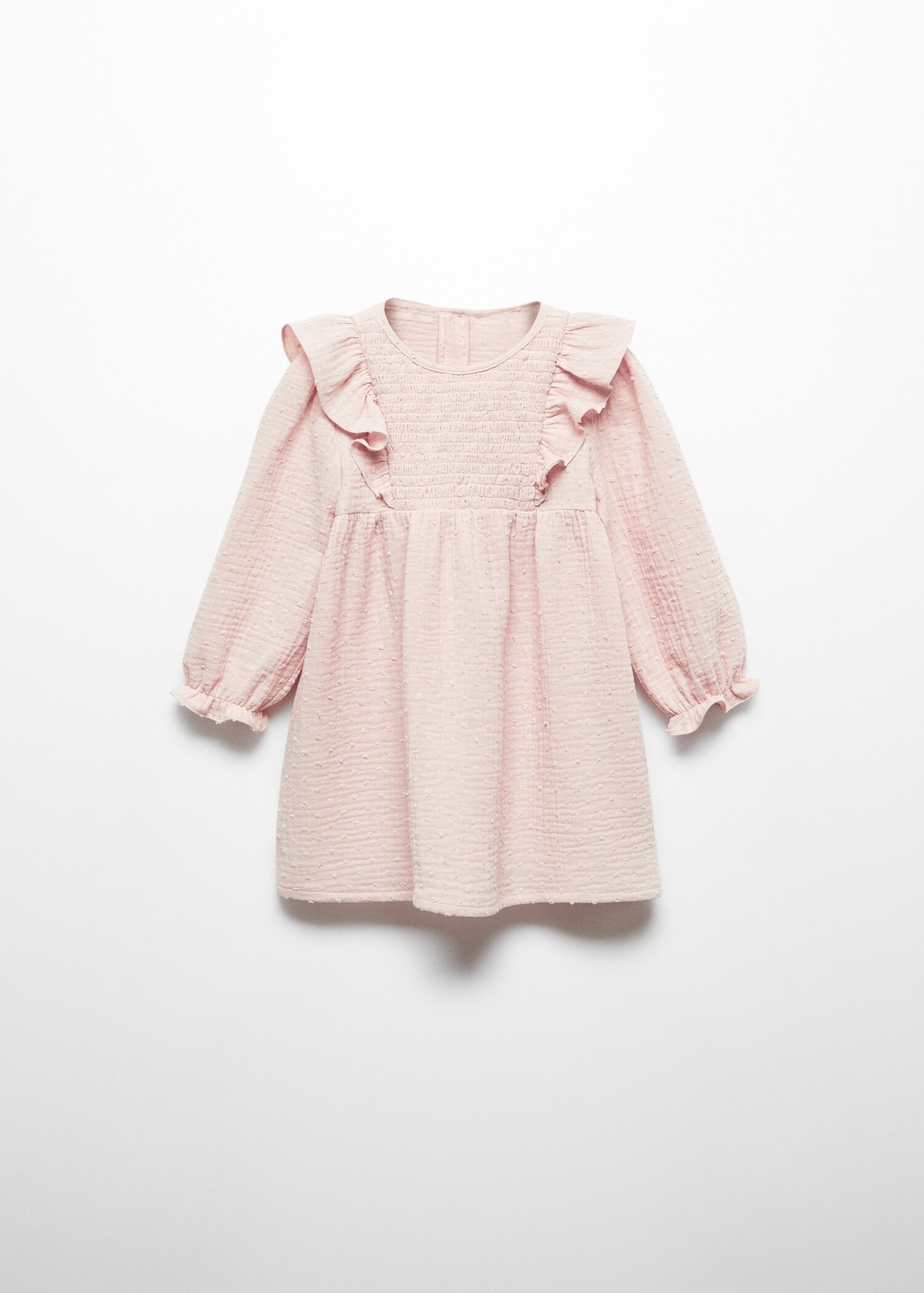 Ruffle plumeti dress - Article without model