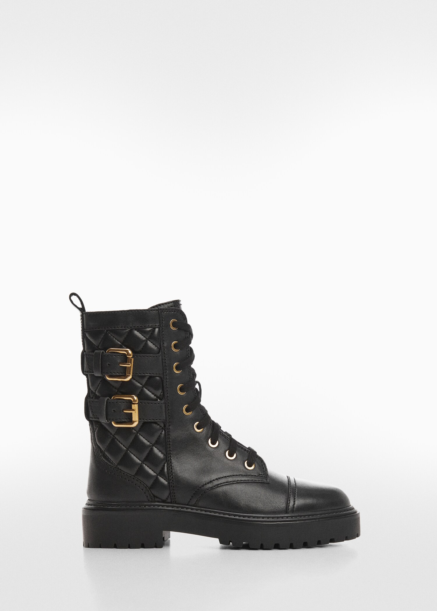 Bottines cuir militaires - Article sans modèle