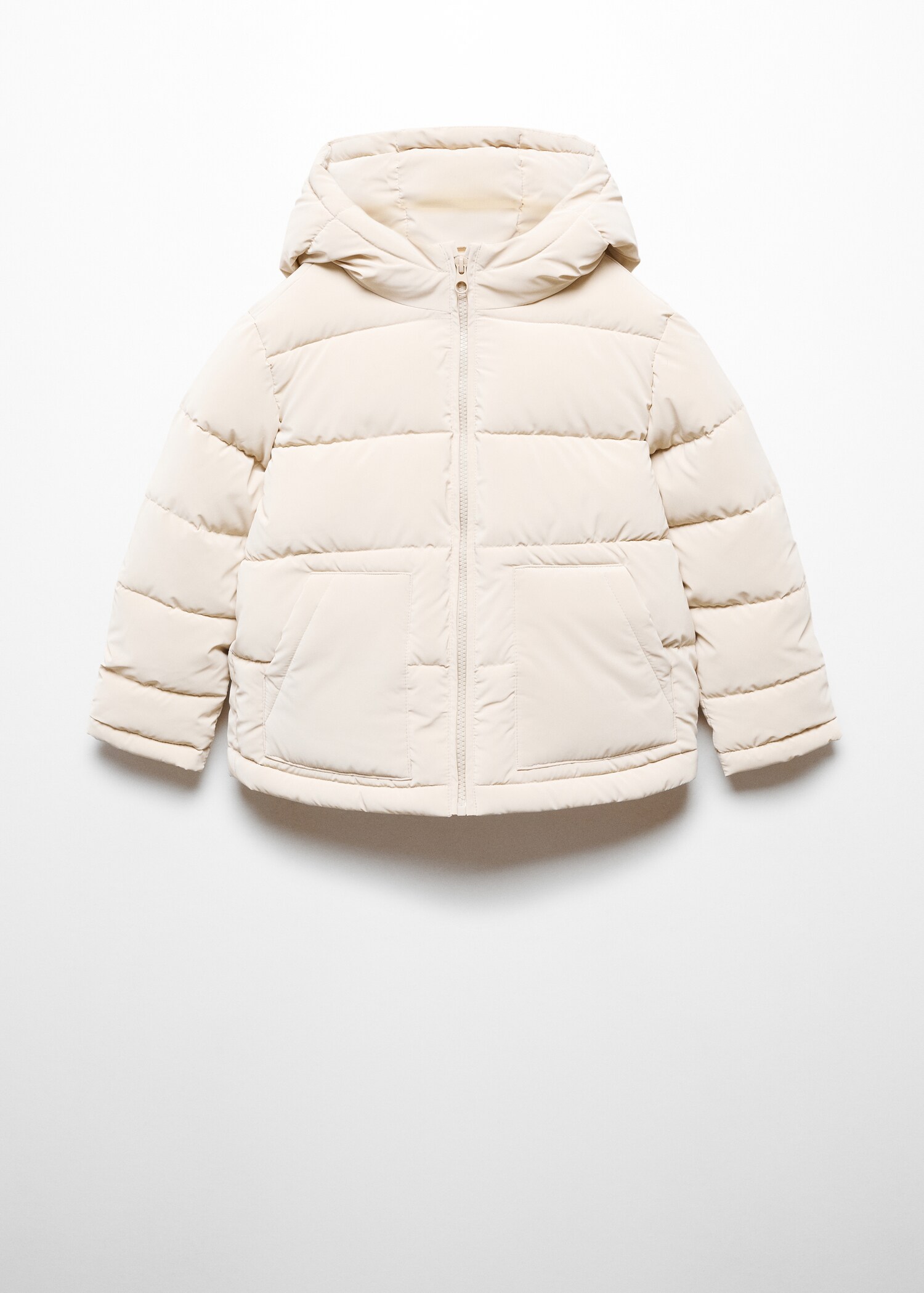 Hood quilted coat - Article without model