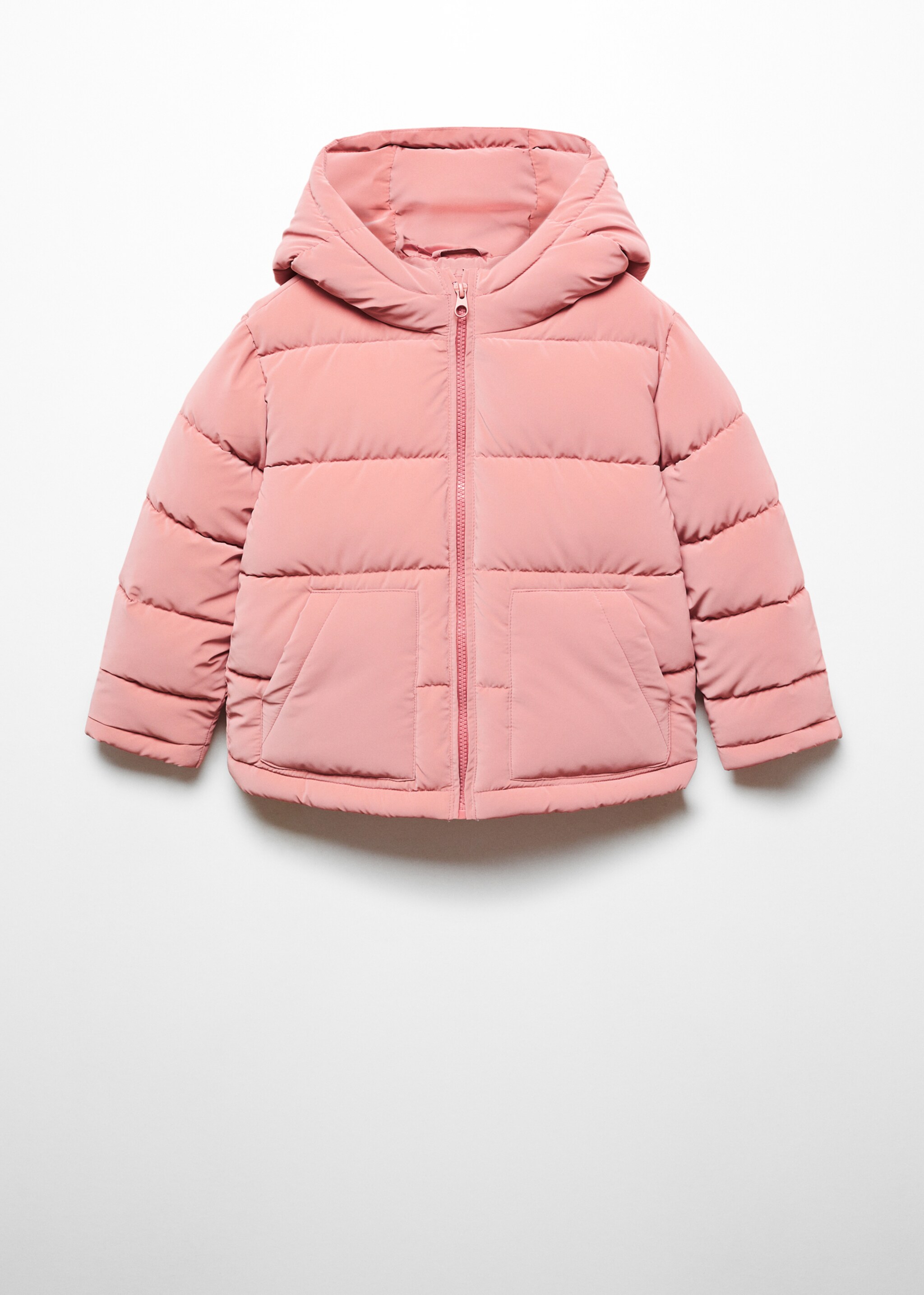 Hood quilted coat - Article without model