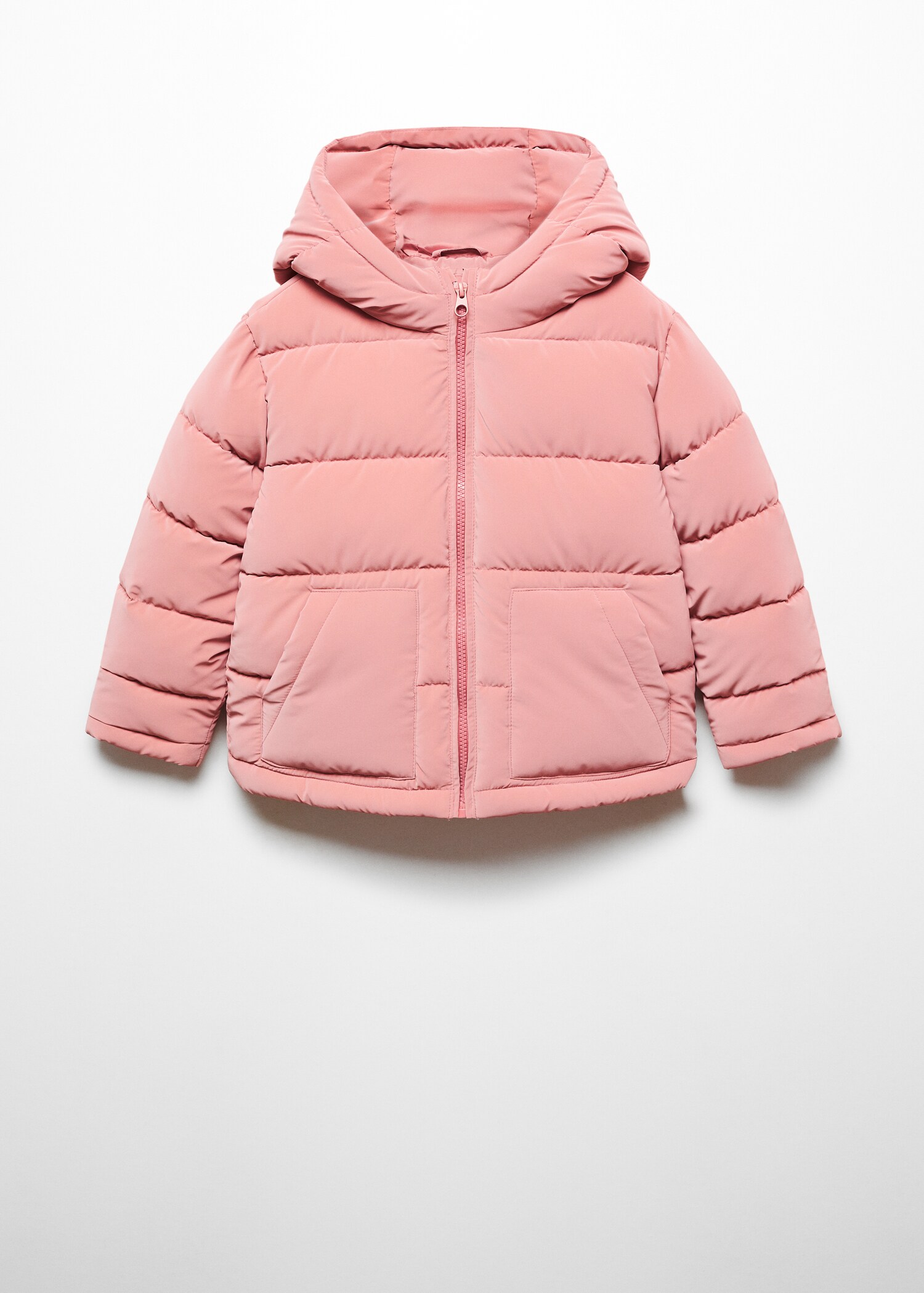 Hood quilted coat - Article without model