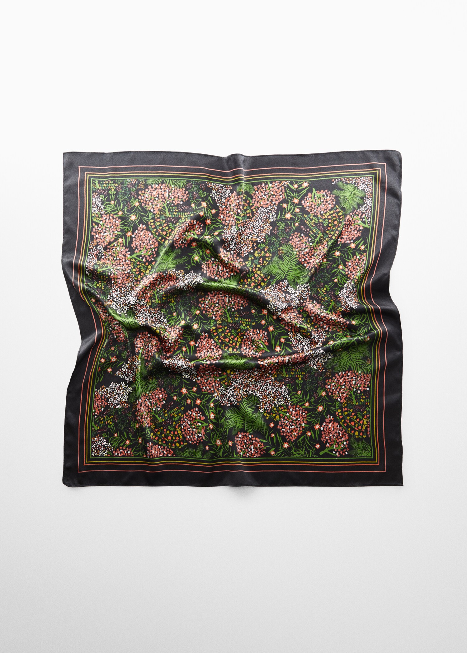 Halstuch mit Tropical-Print - Artikel ohne Model