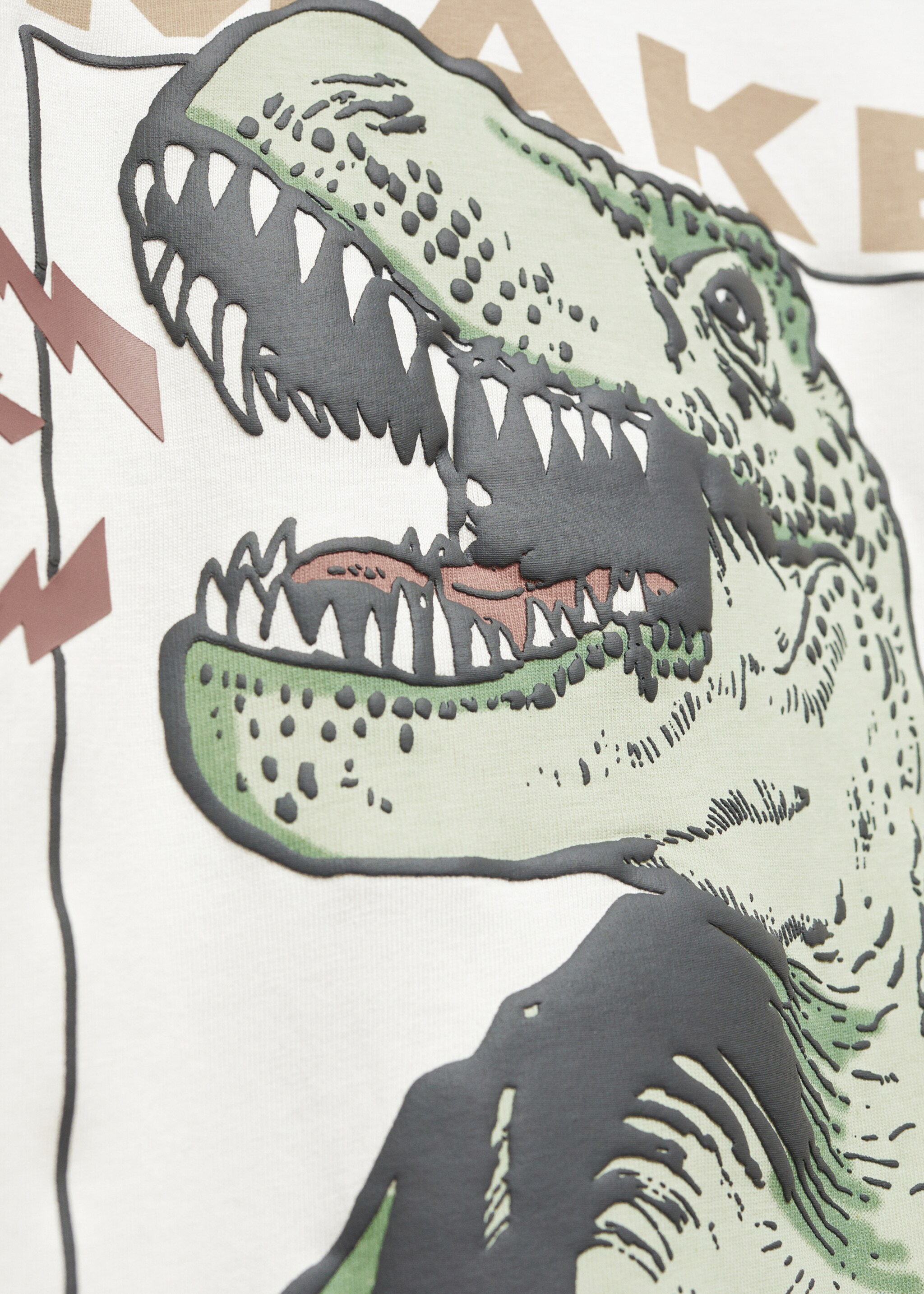 Dinosaur print hoodie - Details of the article 8, Off White. Ref: 57054769-00.