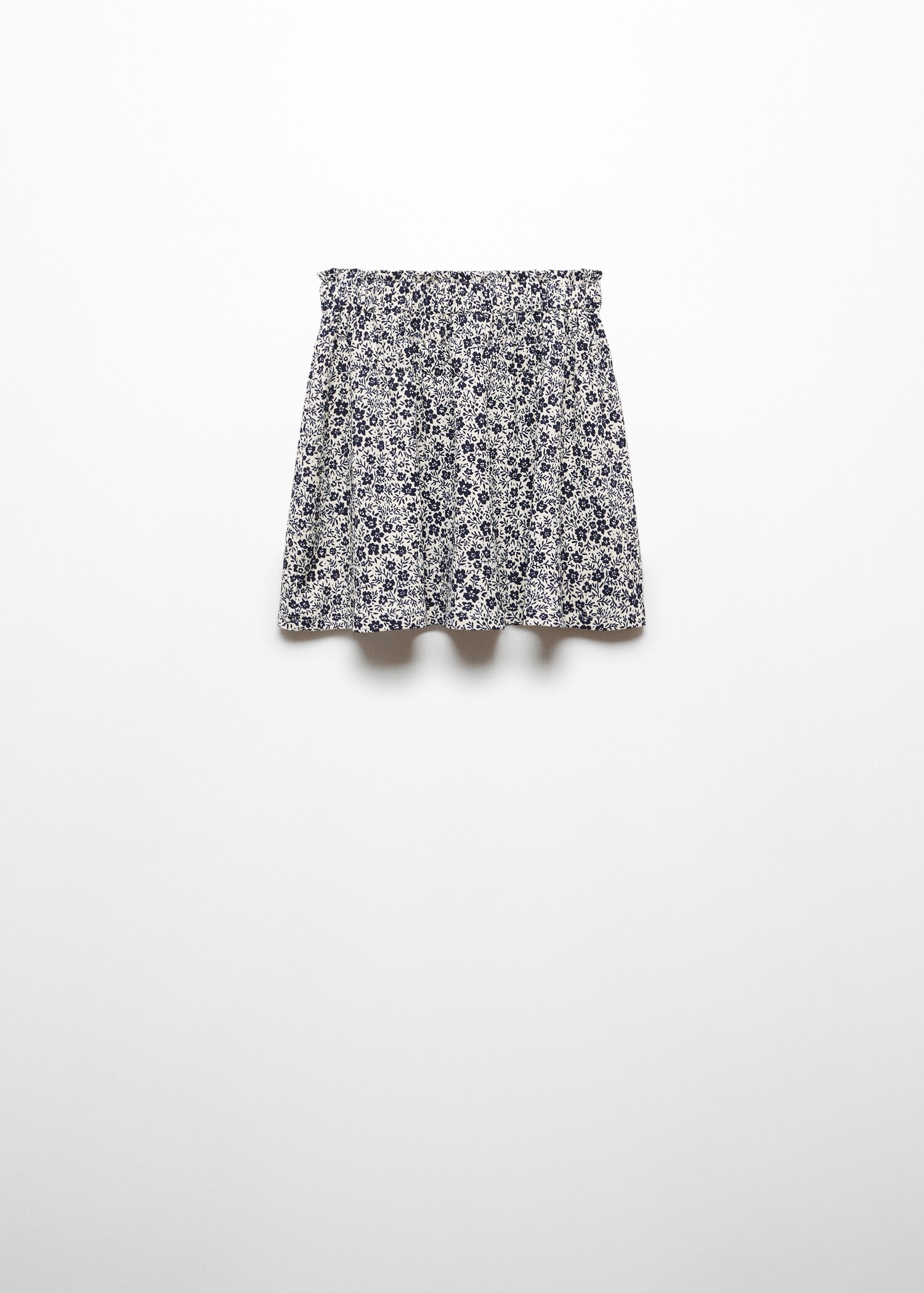 Floral print skirt - Reverse of the article