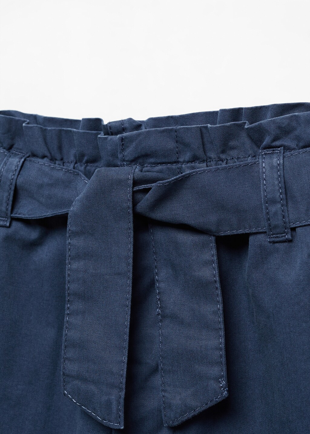 Pantalones paper bag mango best sale