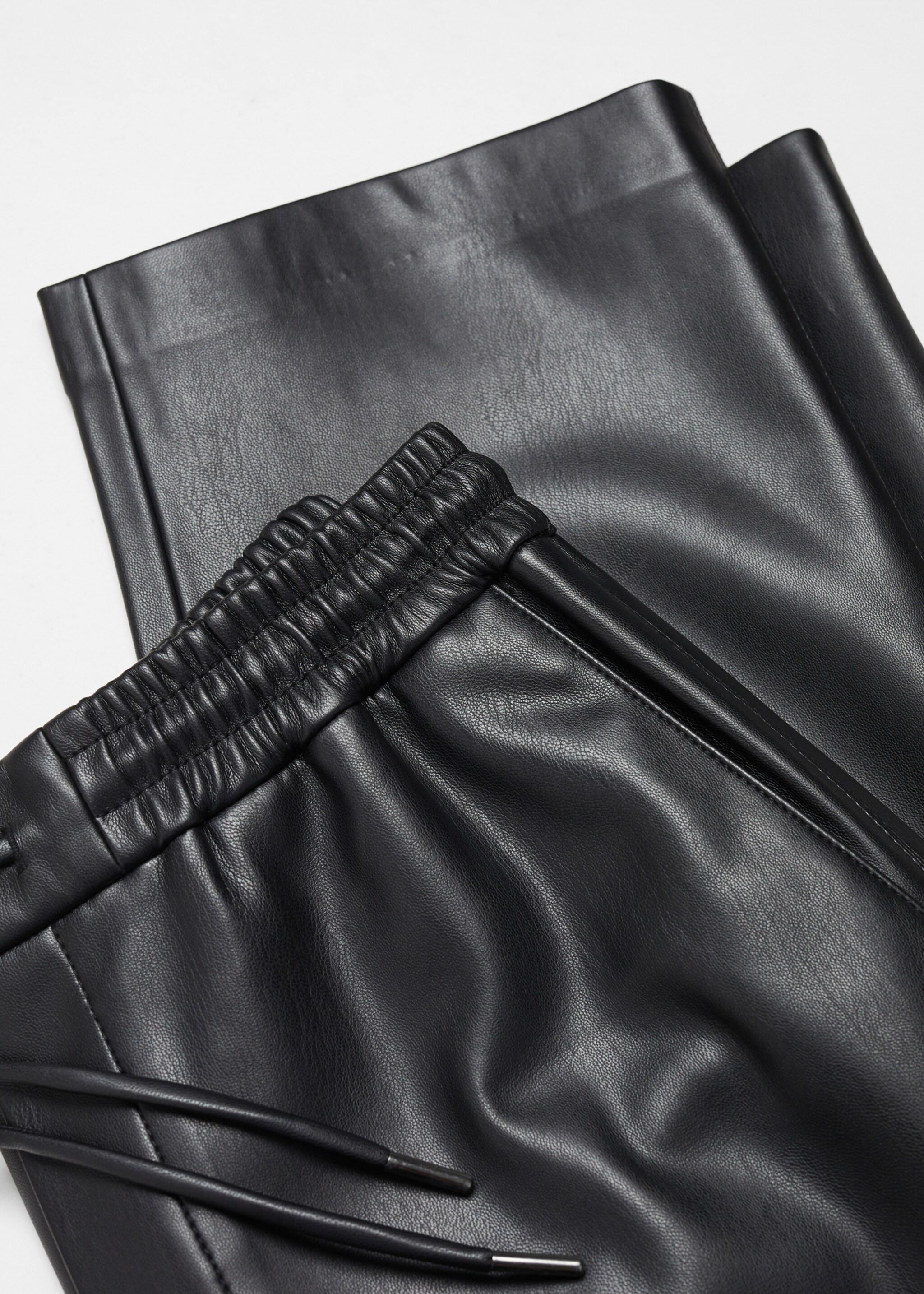 Broek met leereffect en elastische tailleband - Detail van het artikel 8