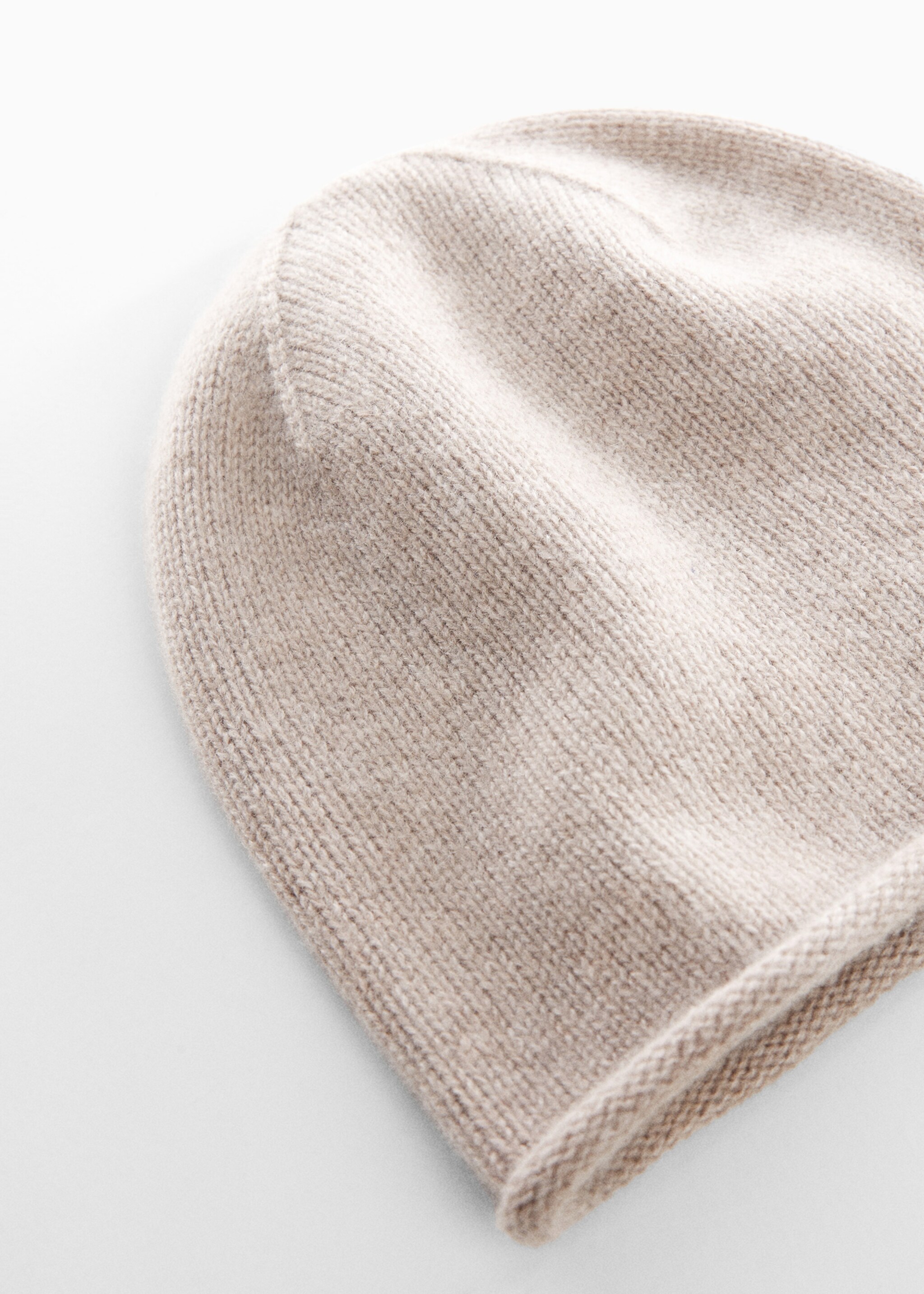 Strickmütze aus Kaschmir - Mittlere Ansicht